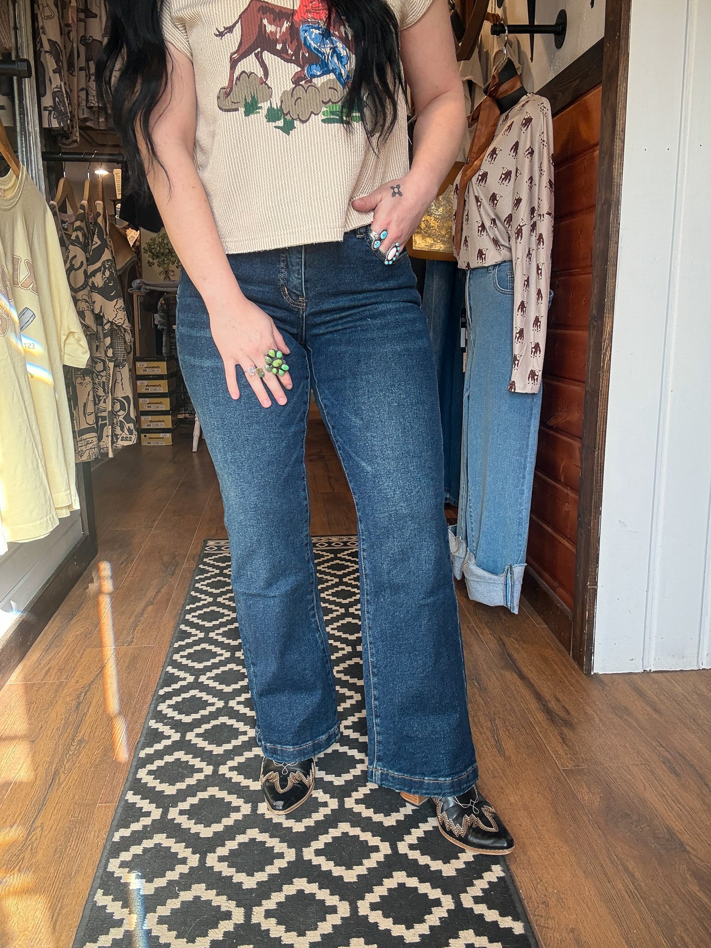 The Stanton Dark Wash Denim