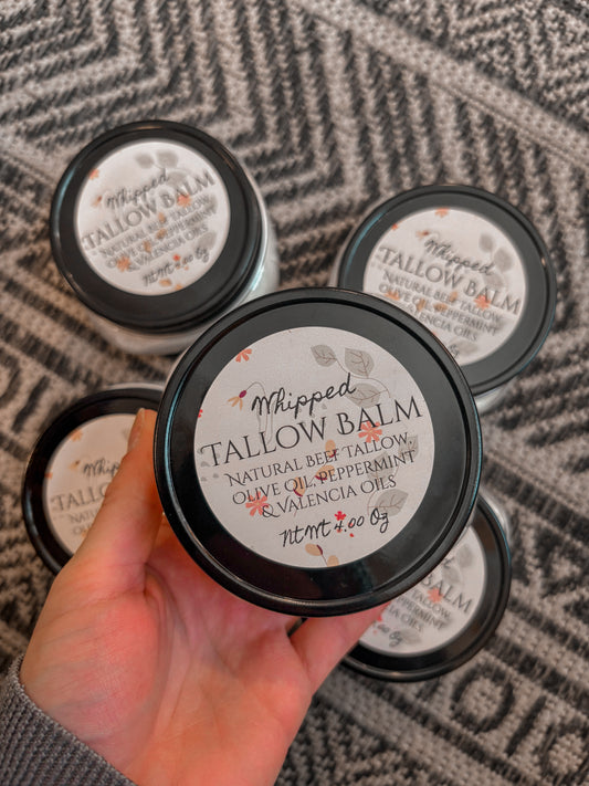 Peppermint Whipped Tallow Balm