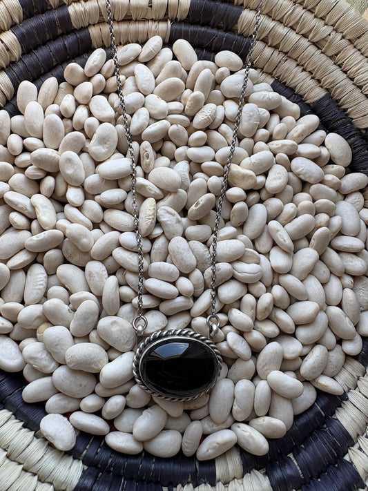 Donovan Skeets Black Onyx Necklace