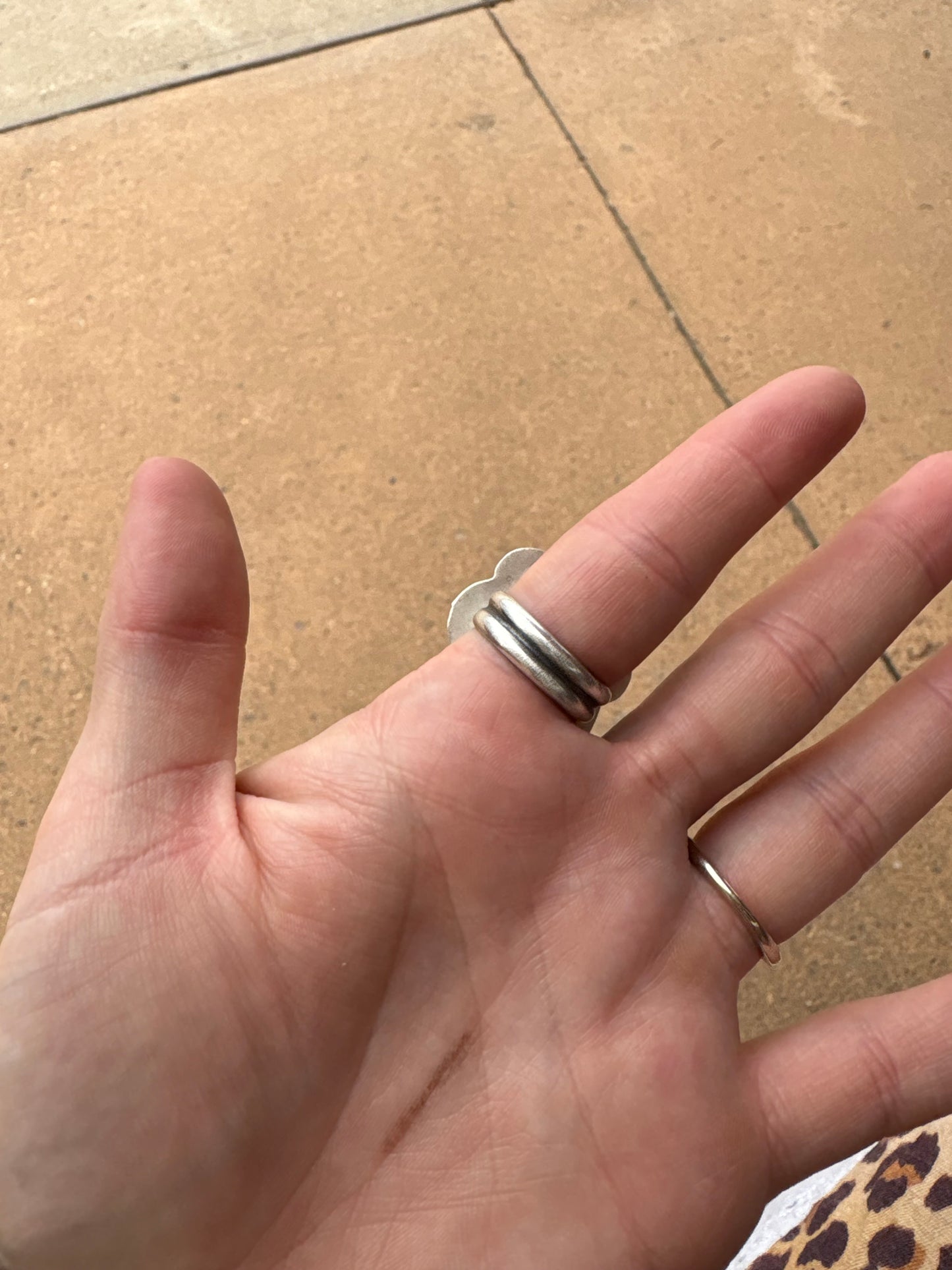 Multi Stone Adjustable Native Made Ring