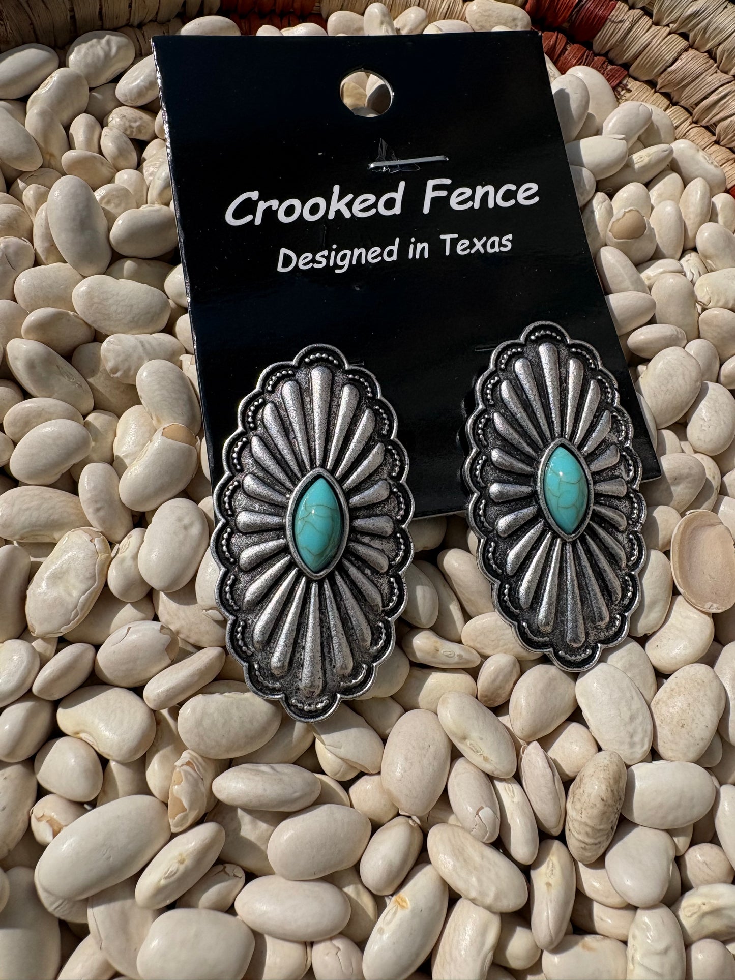 Long Concho Studs