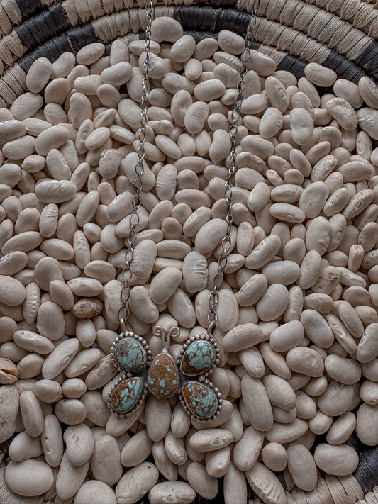 #8 Turquoise Butterfly Necklace