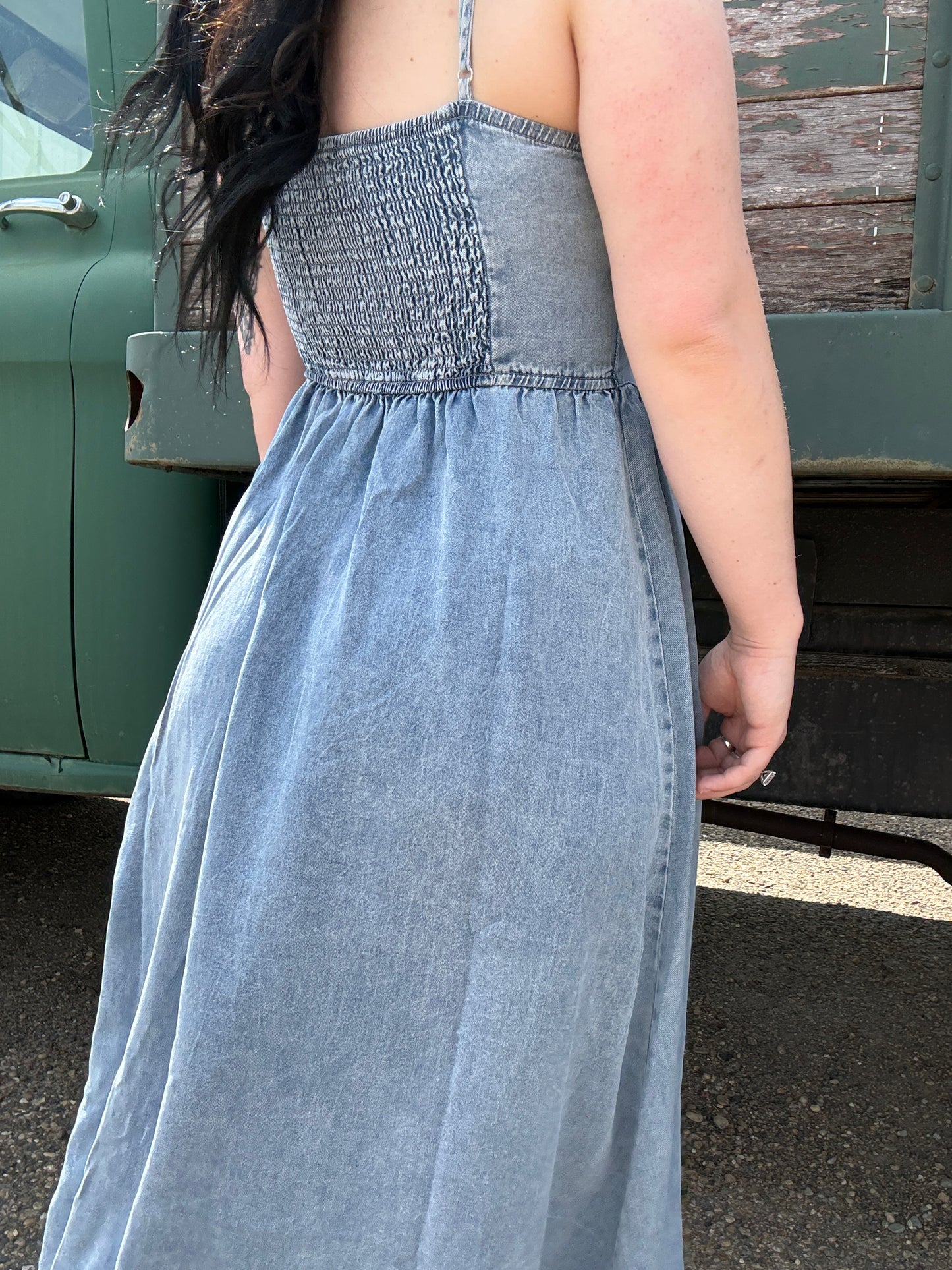 The Firework Denim Dress