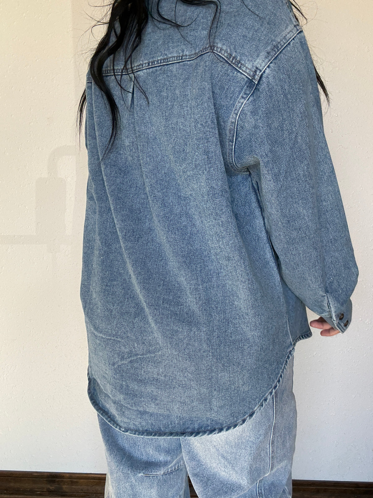 The Daily Denim Long Sleeve