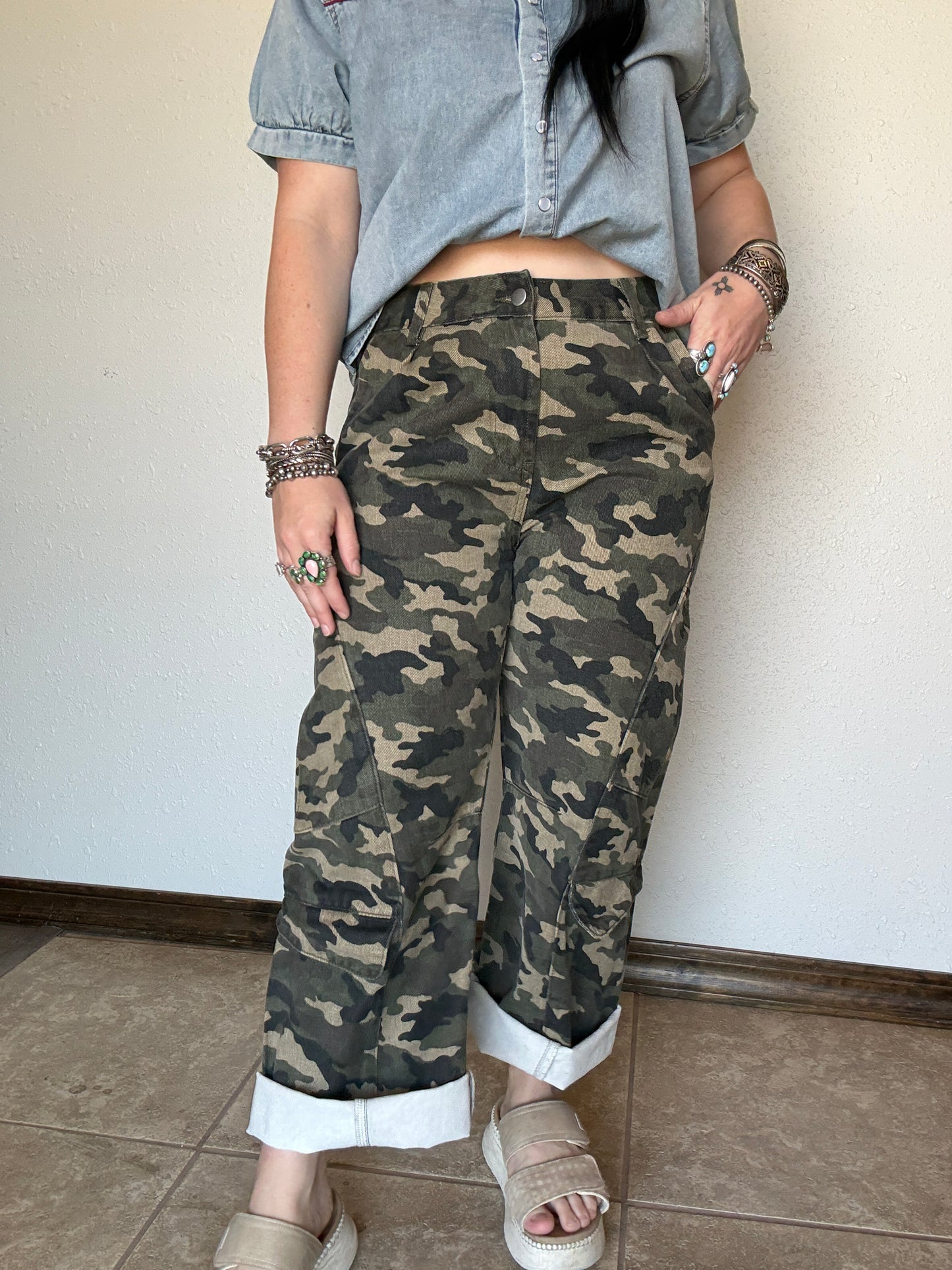 The Castaway Camo Cargo Pants