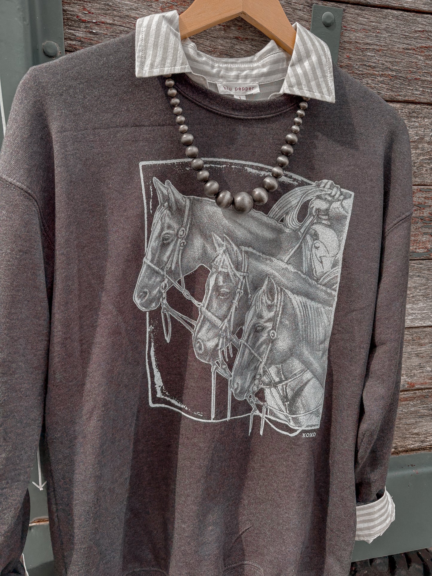 The Trio XOXO Art Co Crewneck