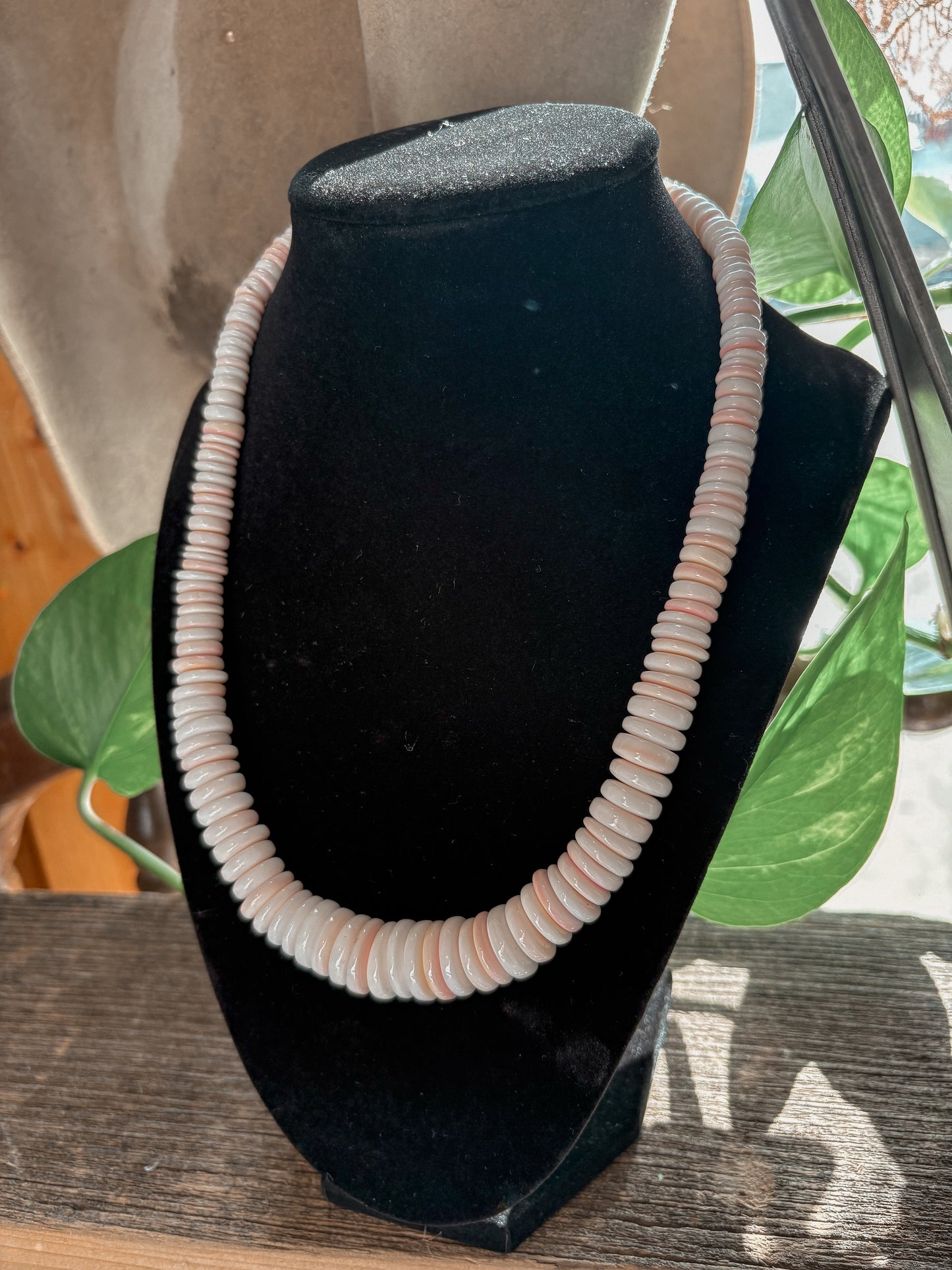 Pretty In Pink Pink Conch Necklace