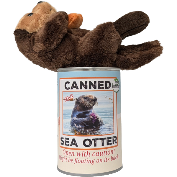 Dave the Canned Sea Otter Stuffie
