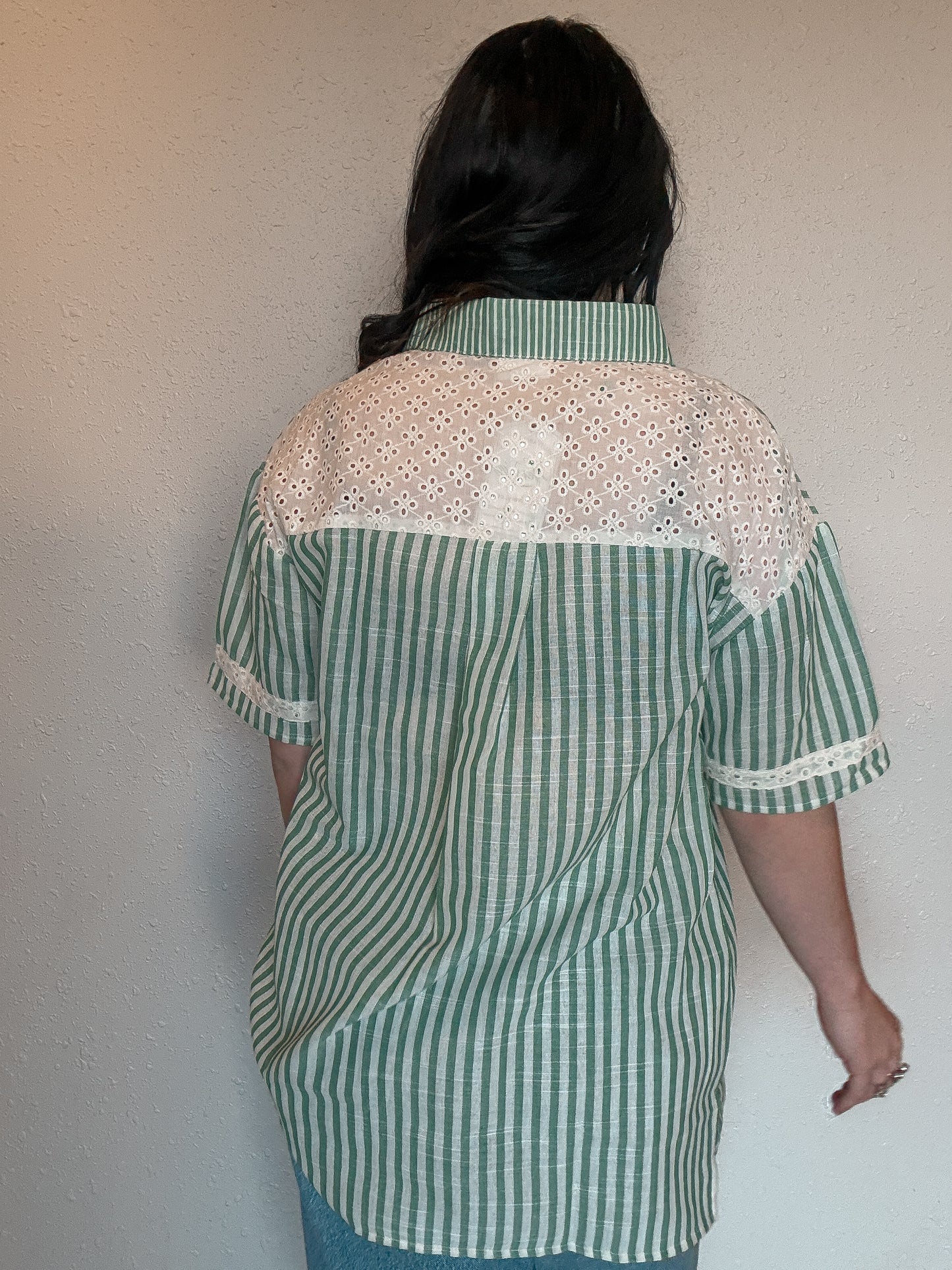 The Ester Button Up Top