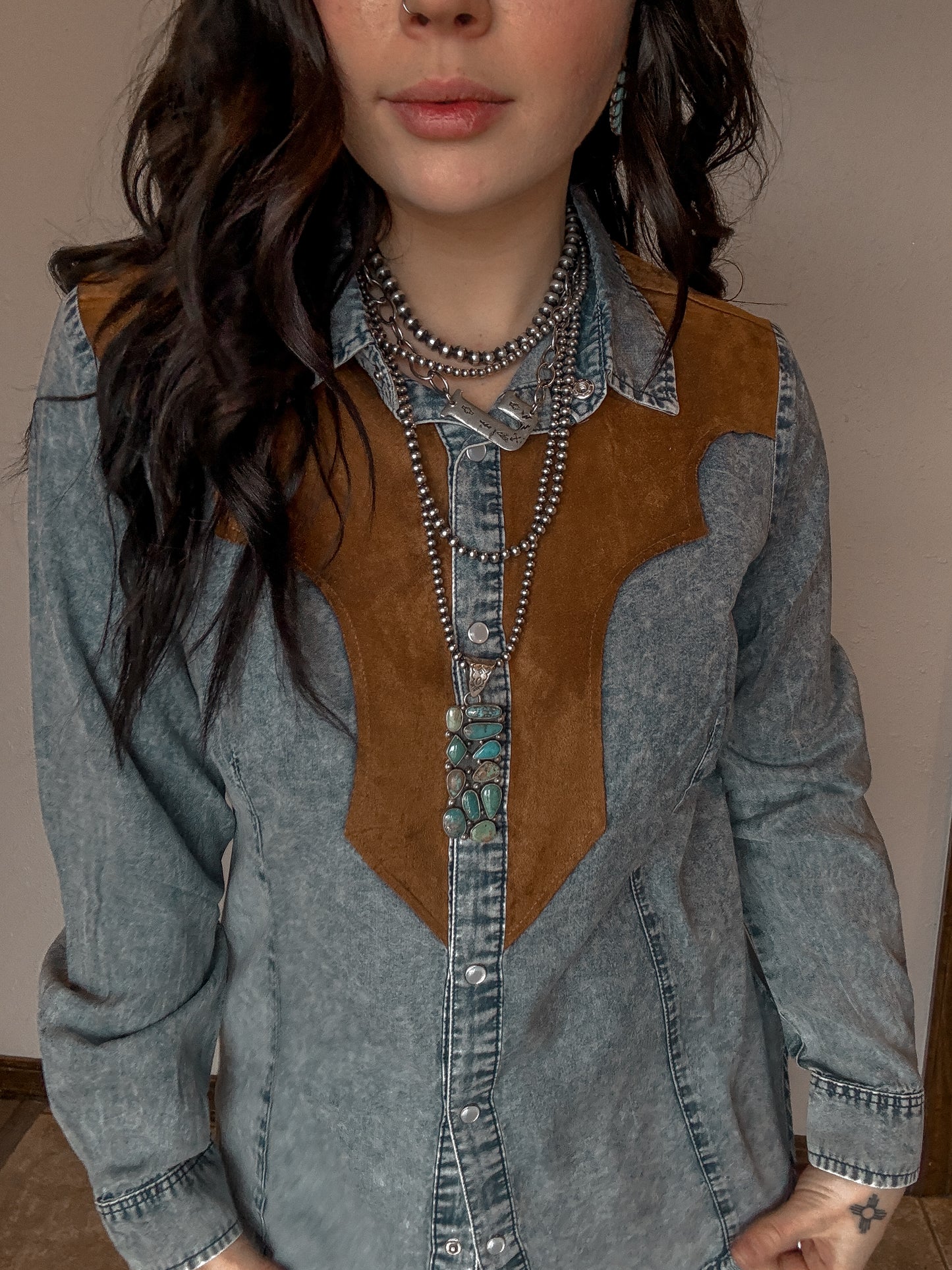 The Vintage Cowboy Button Up