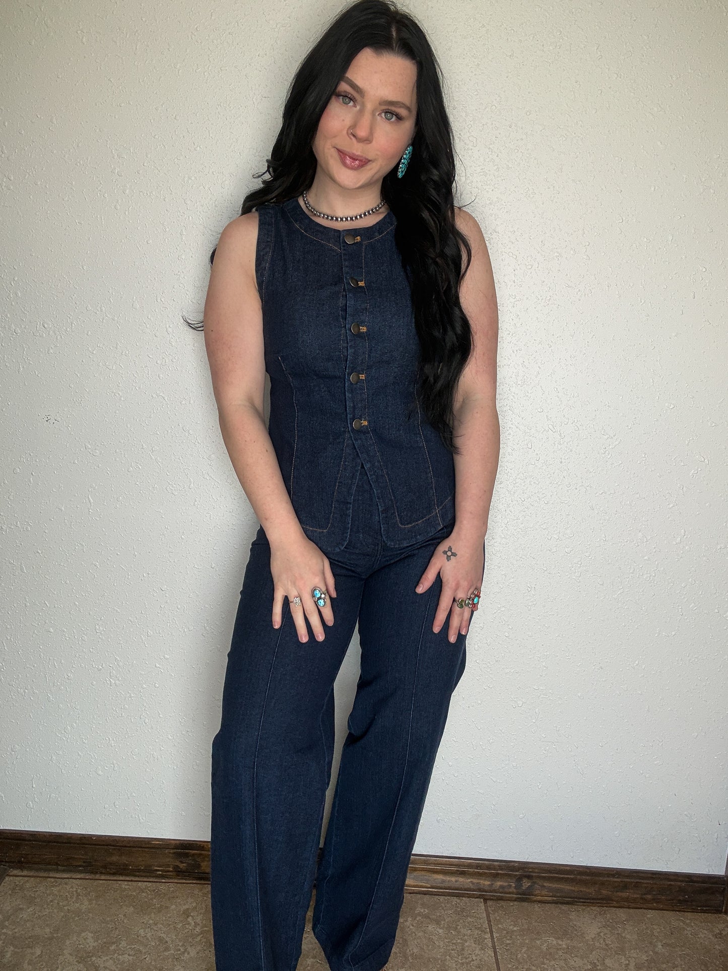 The Tucson Denim *Vest