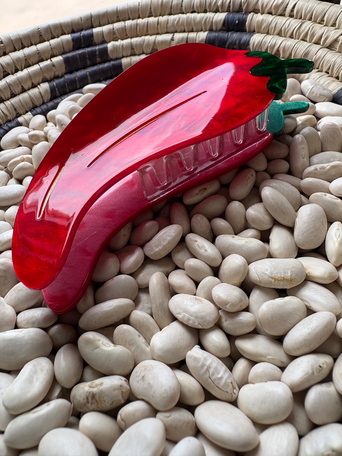 Red Chili Claw Clip