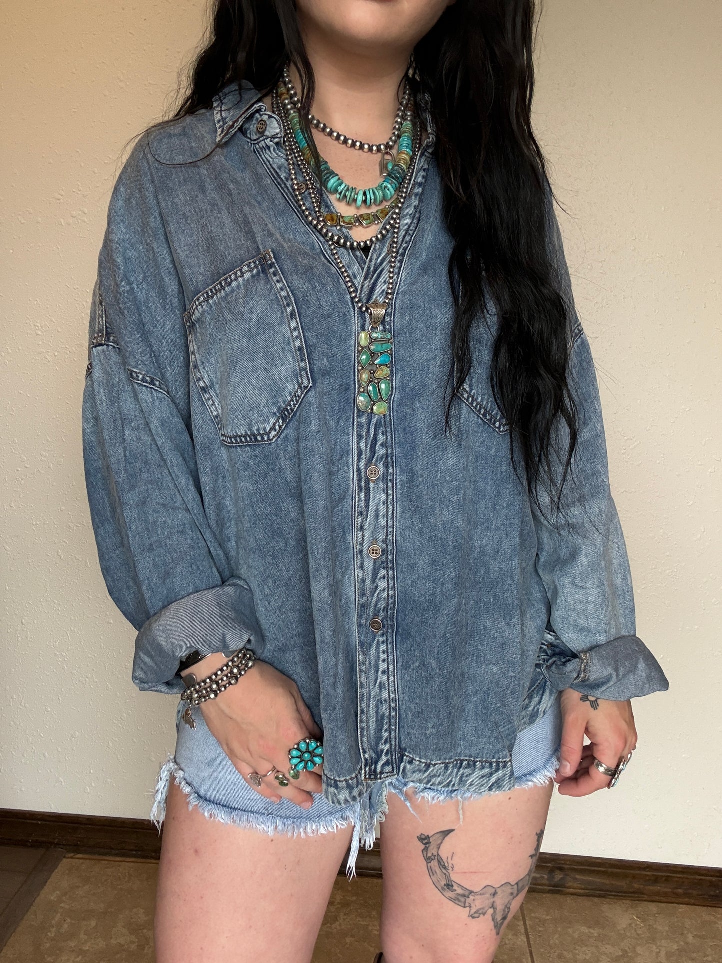 The Roper Denim Top