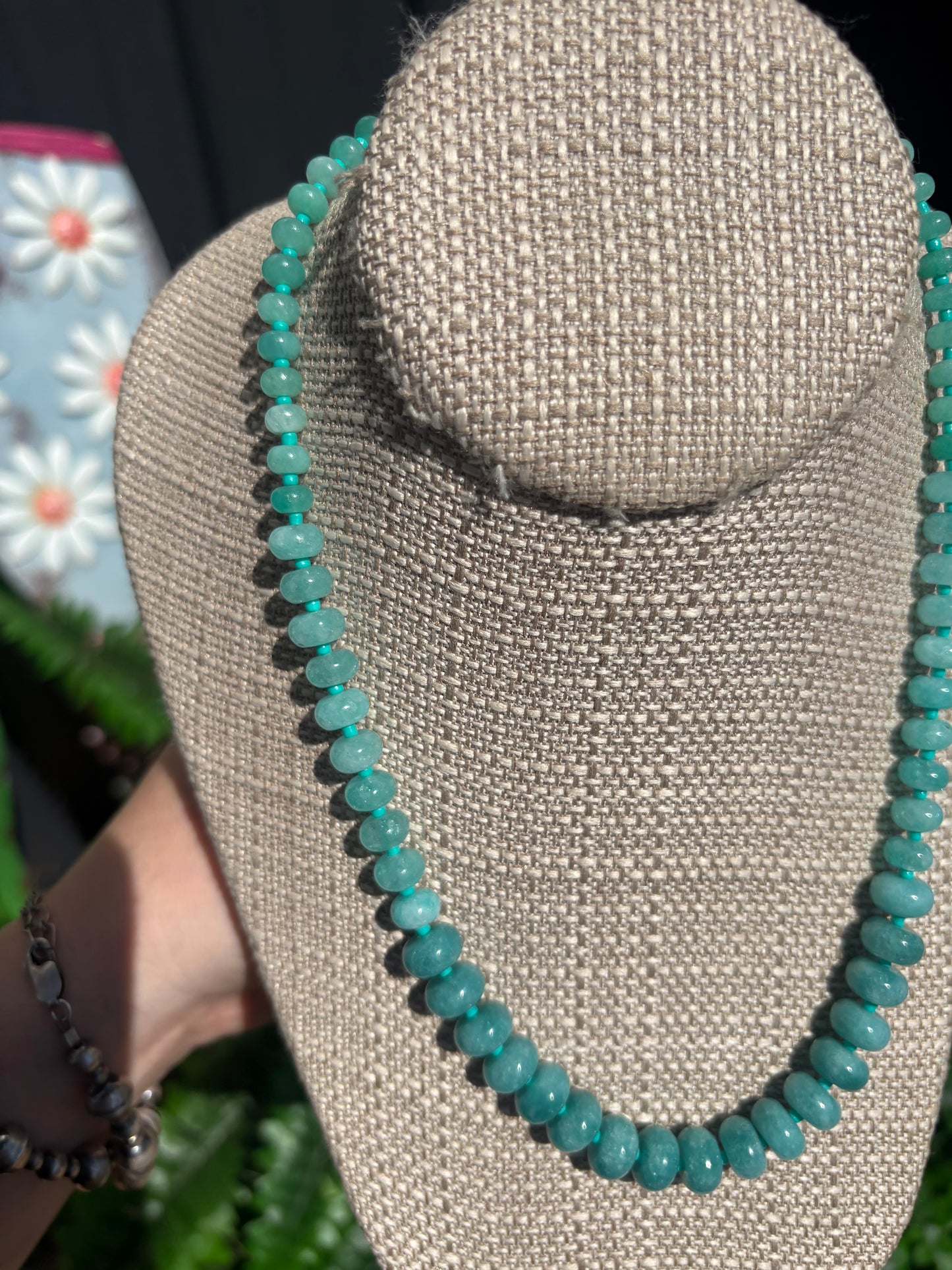 True Blue Beaded Necklace
