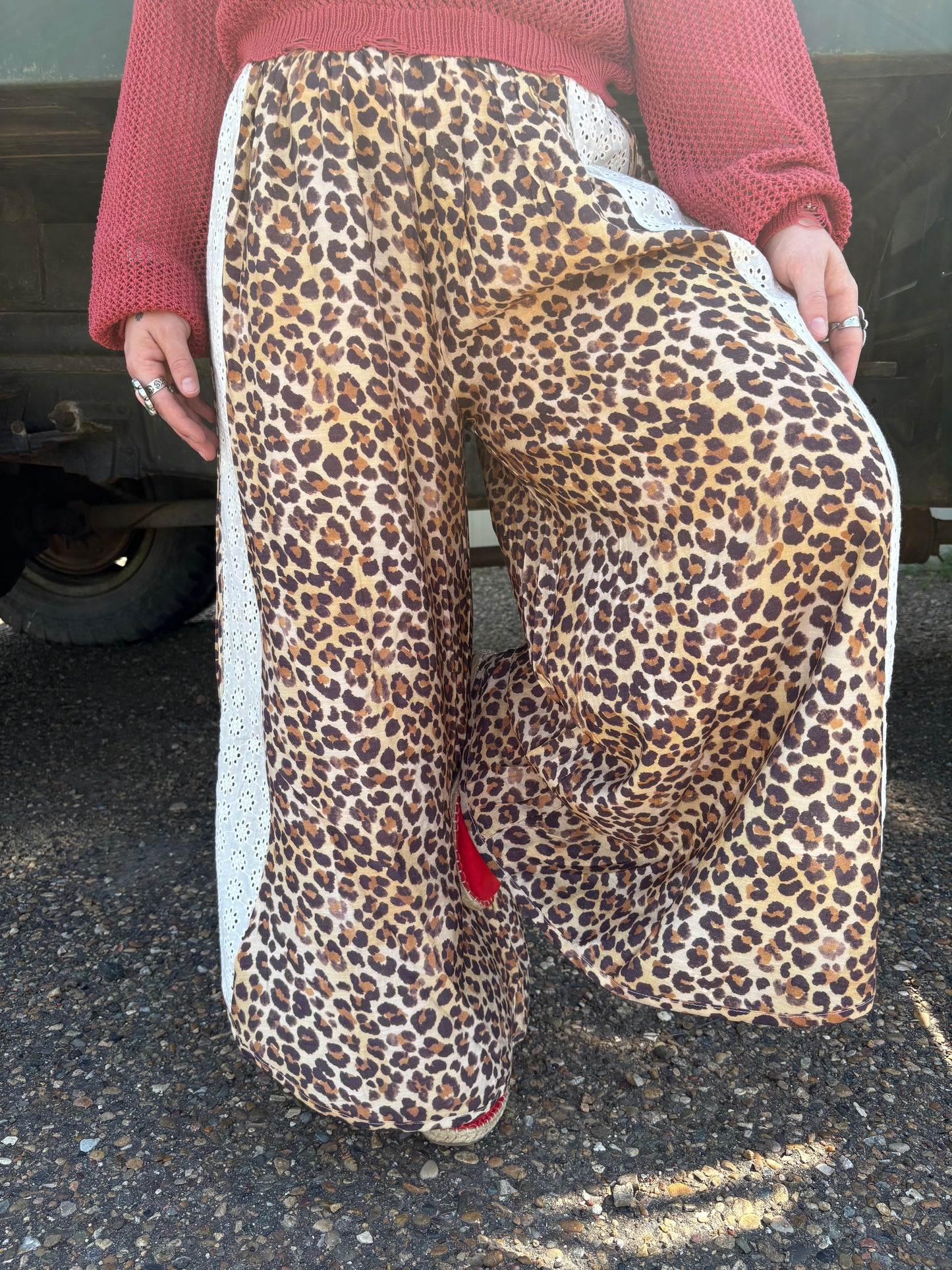 Liberty Leopard Wide Leg Pants