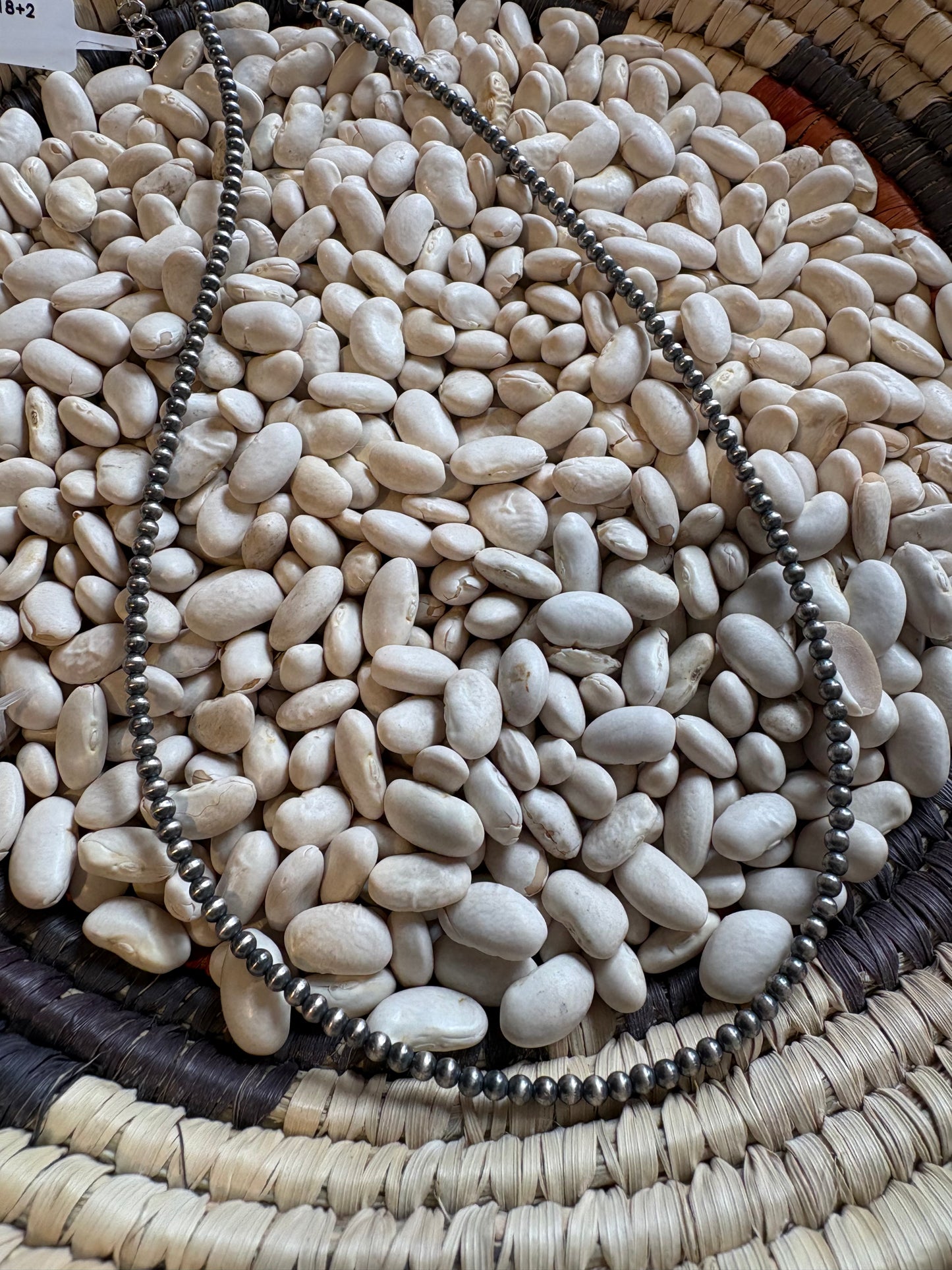 3mm 20” Sterling Pearl Necklace