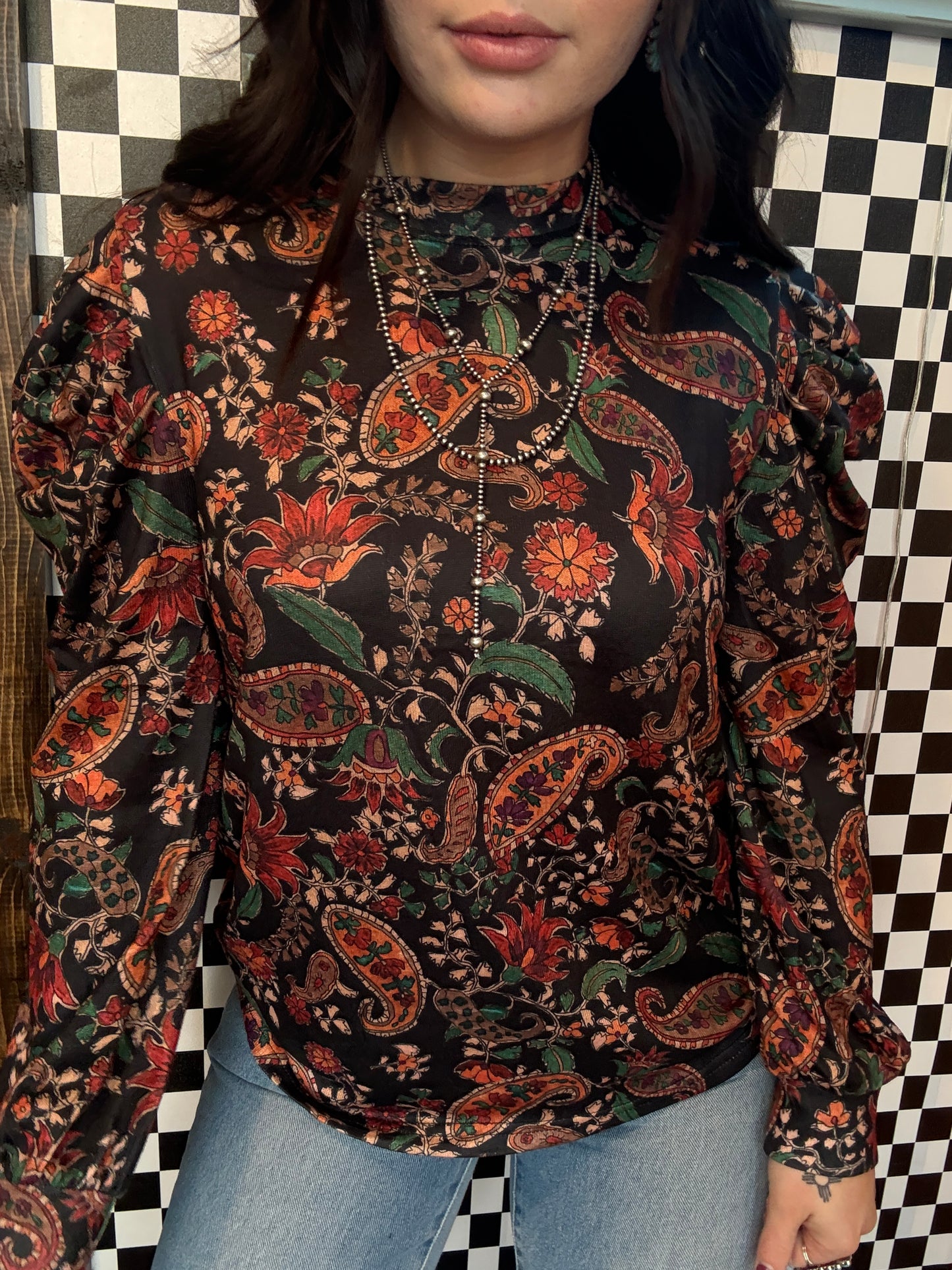 Desert Paisley Long Sleeve