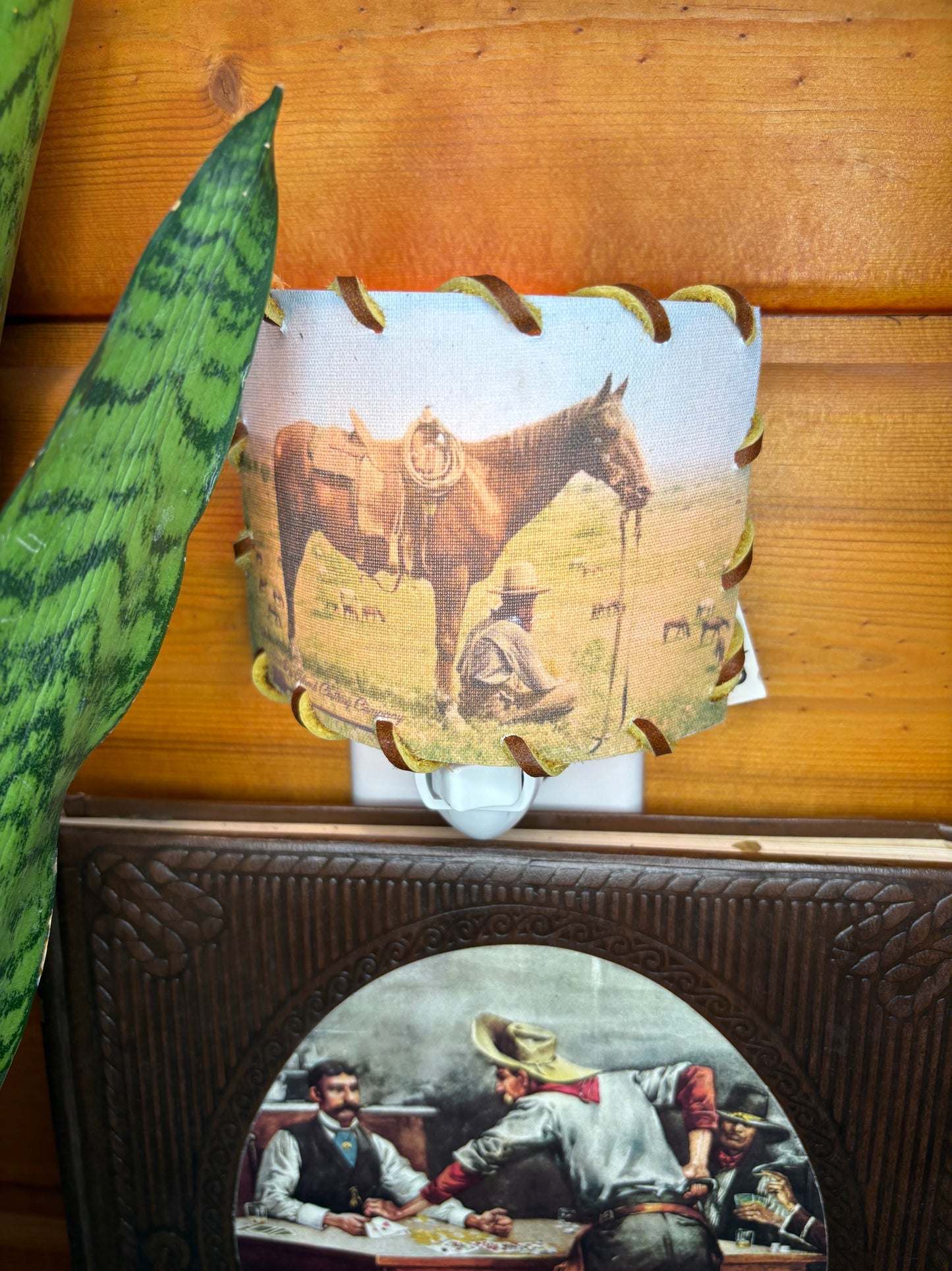 Western Night Light *Colored Cowboy