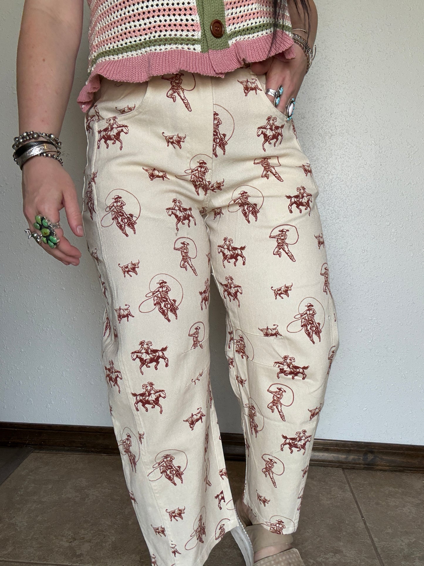 The Arizona Cowboy Barrel Jeans