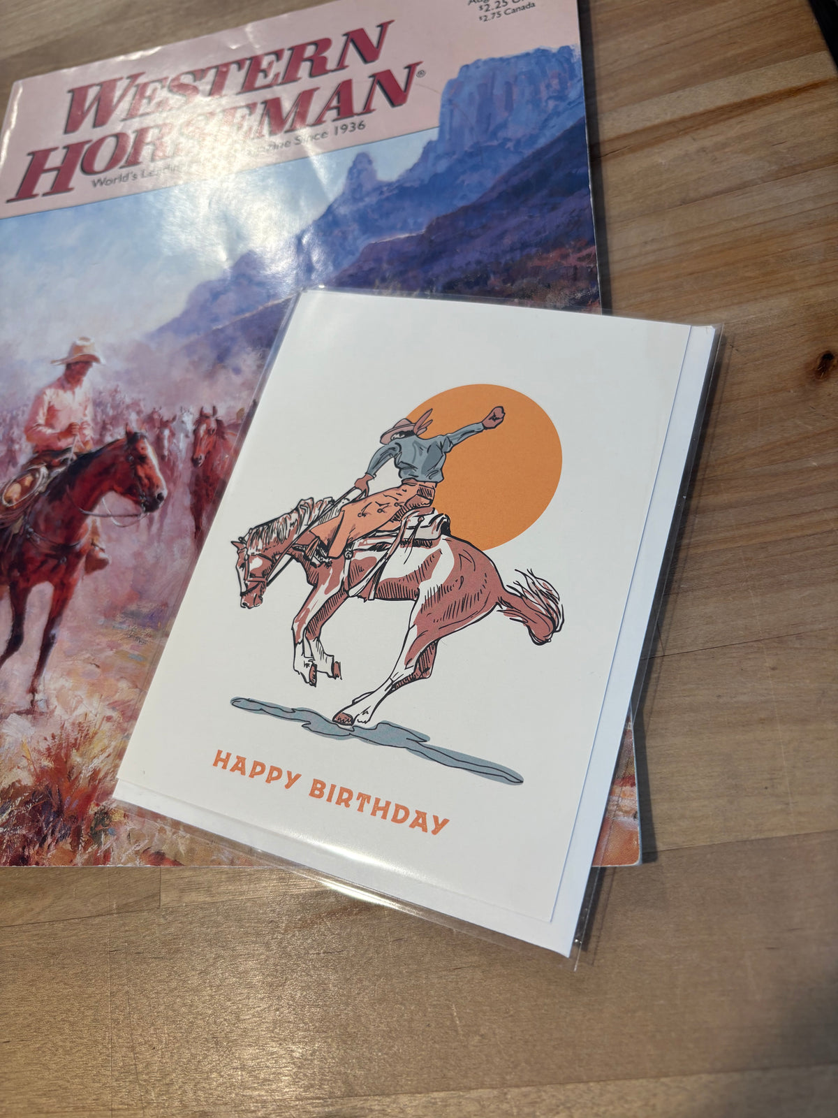 Cowboy Birthday Greeting Card