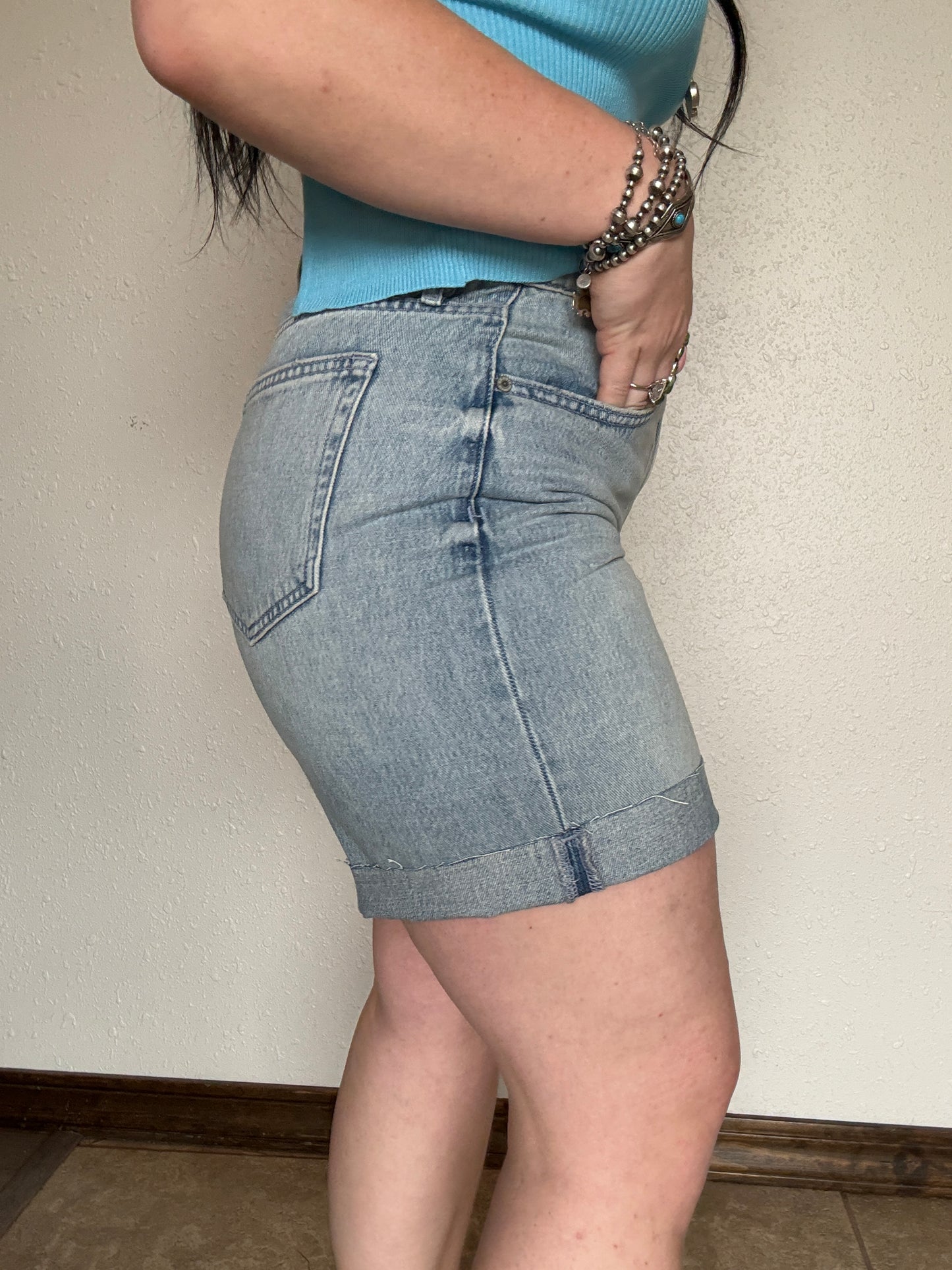 The Boston Denim Shorts
