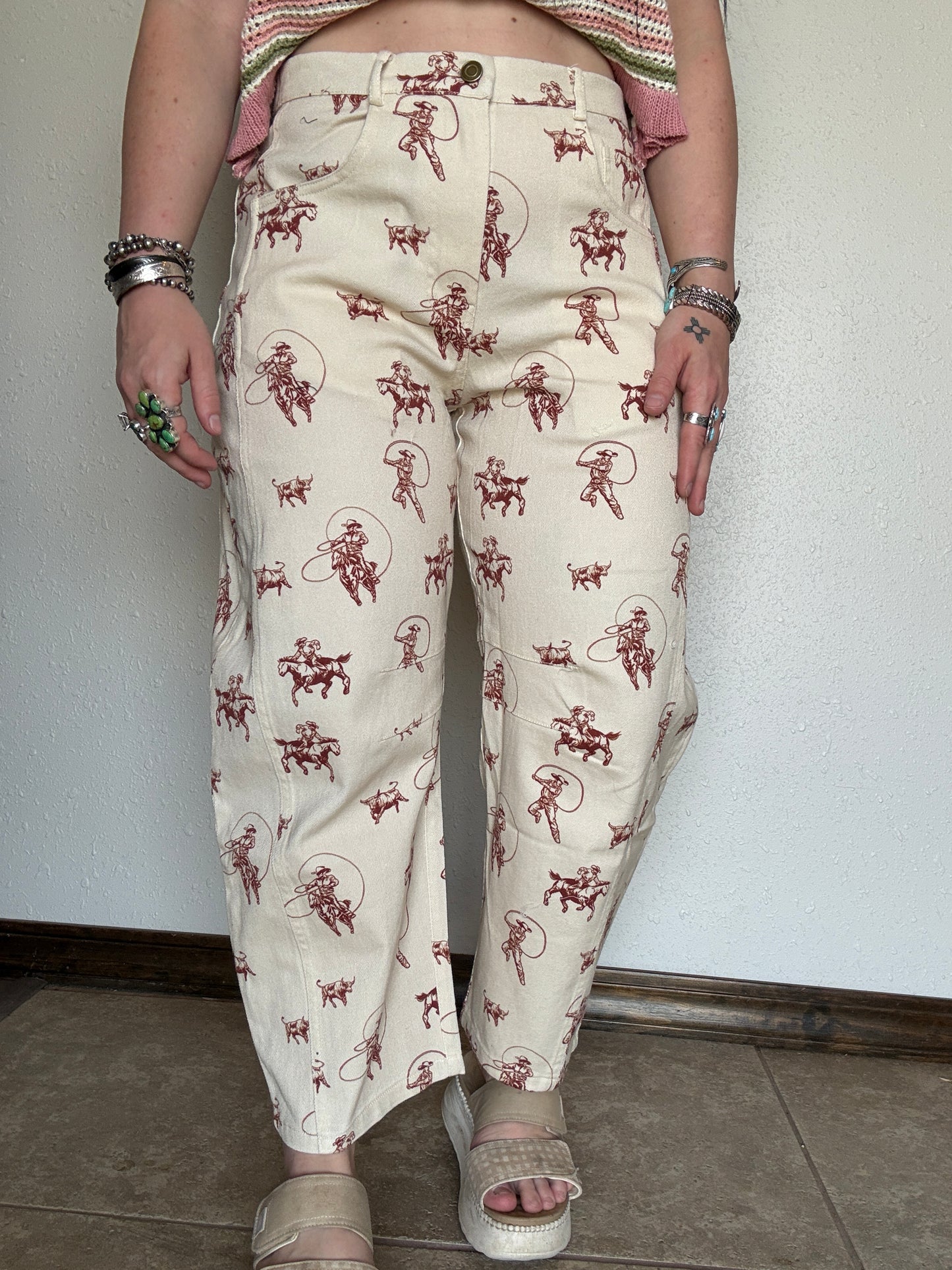 The Arizona Cowboy Barrel Jeans