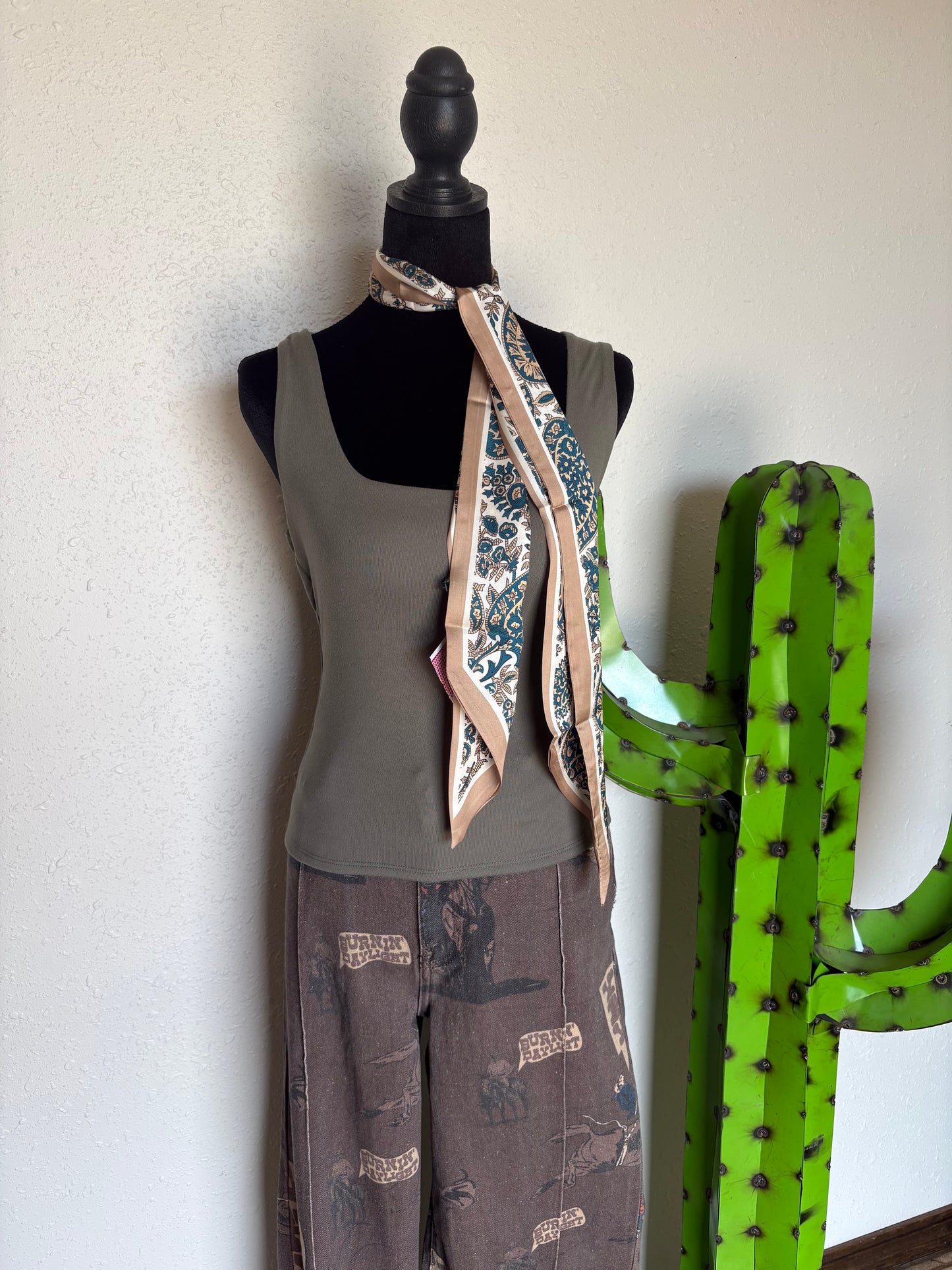 Butter Soft Basic Tank *Dusty Olive