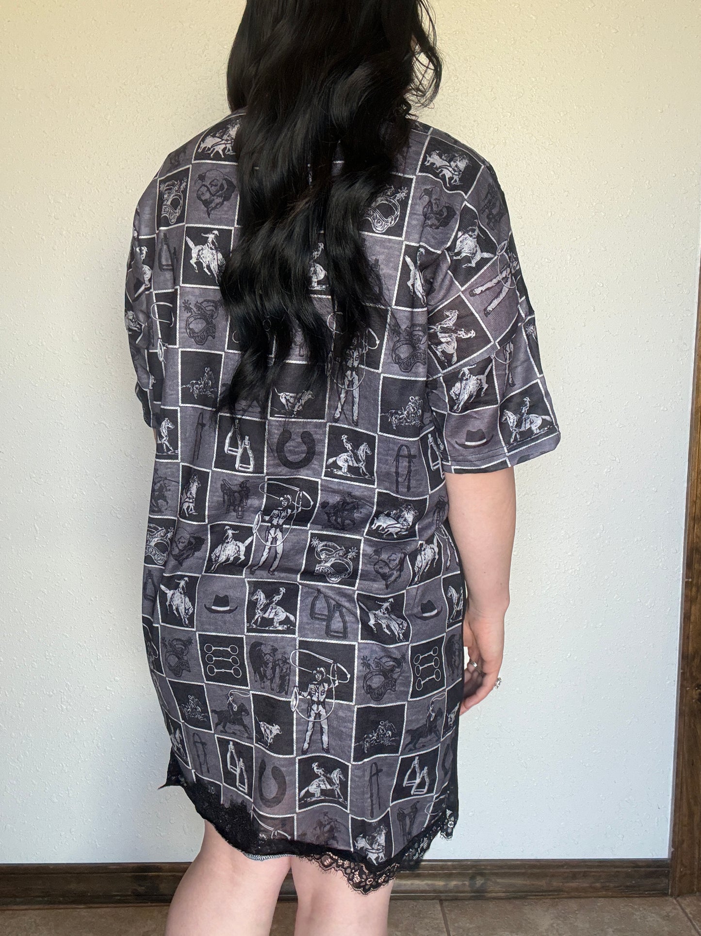 Catch Ya Laceter Tee Dress