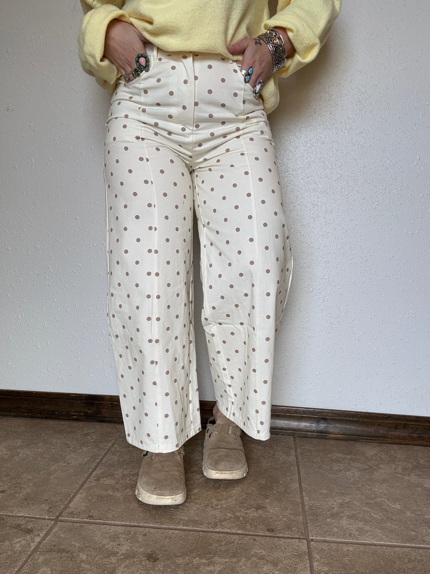 Fall Nights Polka Dot Pant