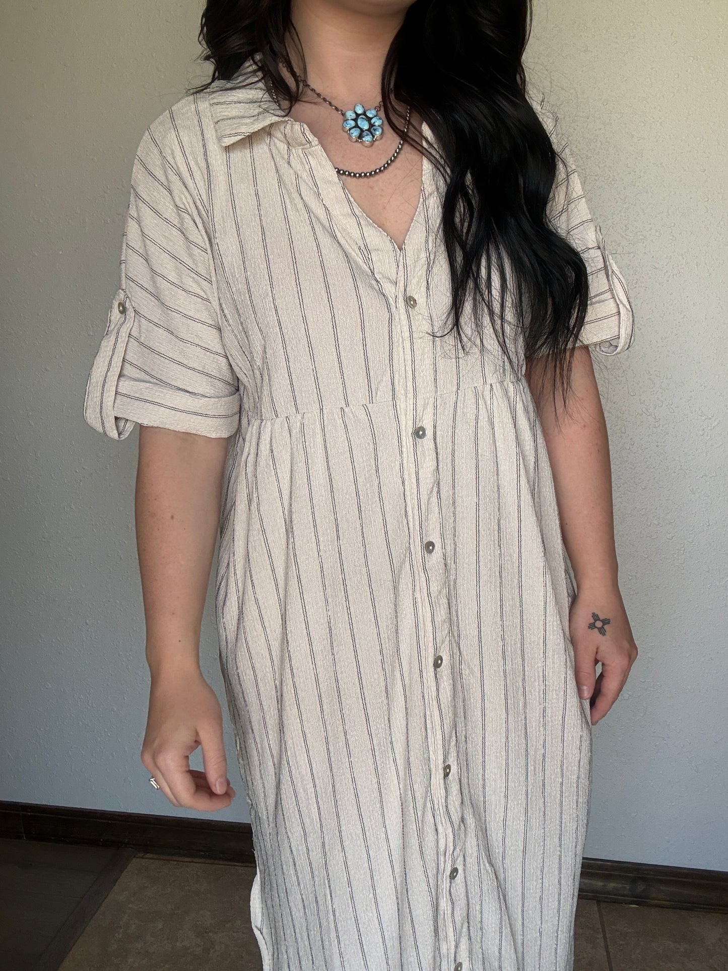 The Latte Casual Dress *Cream