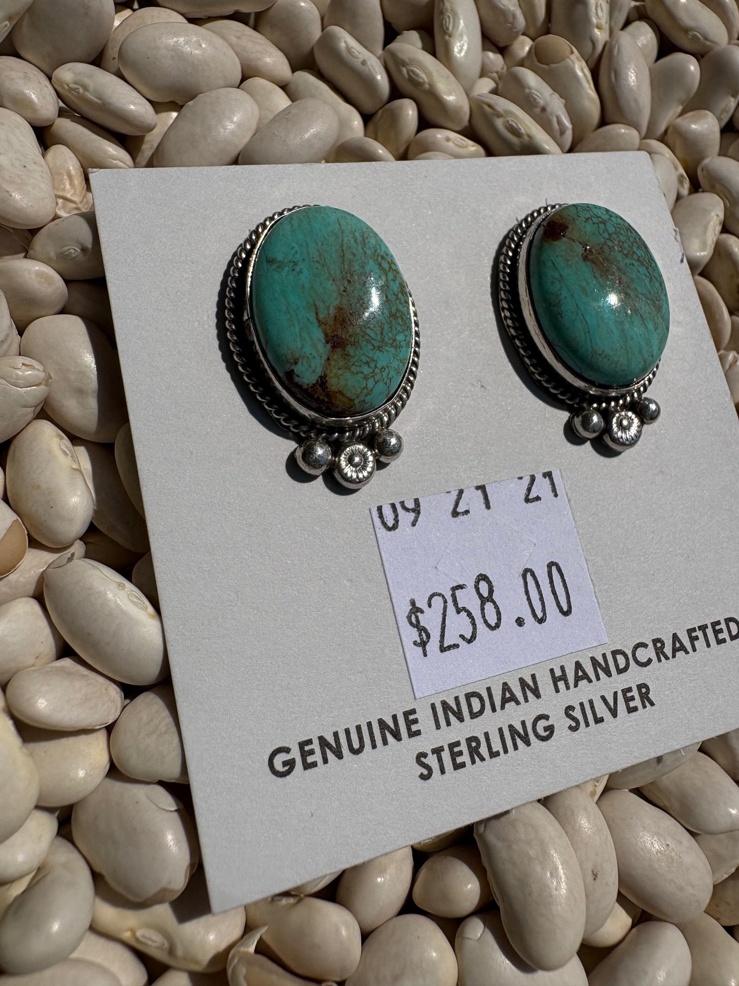 Abellene Bahe Native Made Turquoise Everyday Studs
