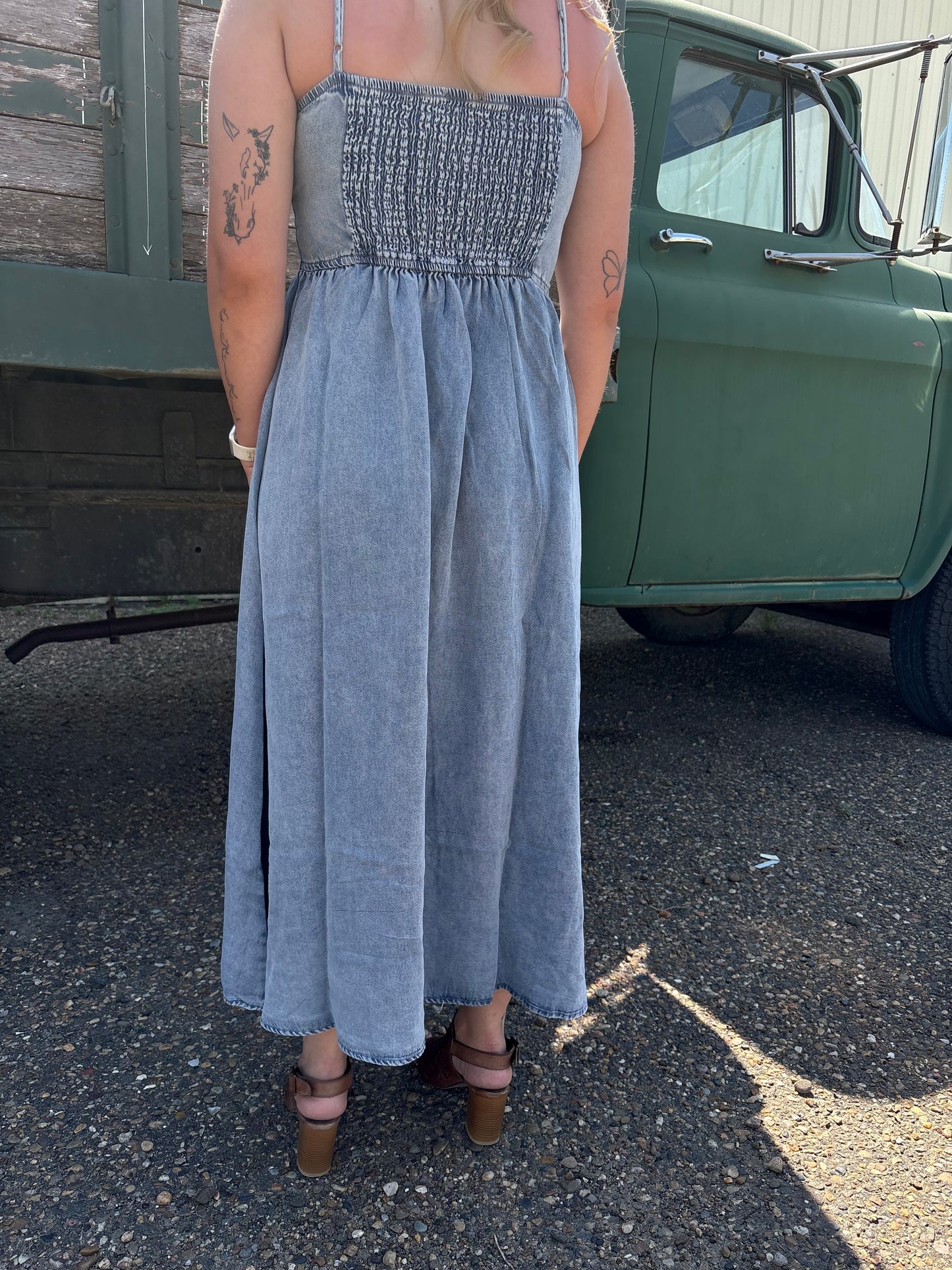 The Firework Denim Dress