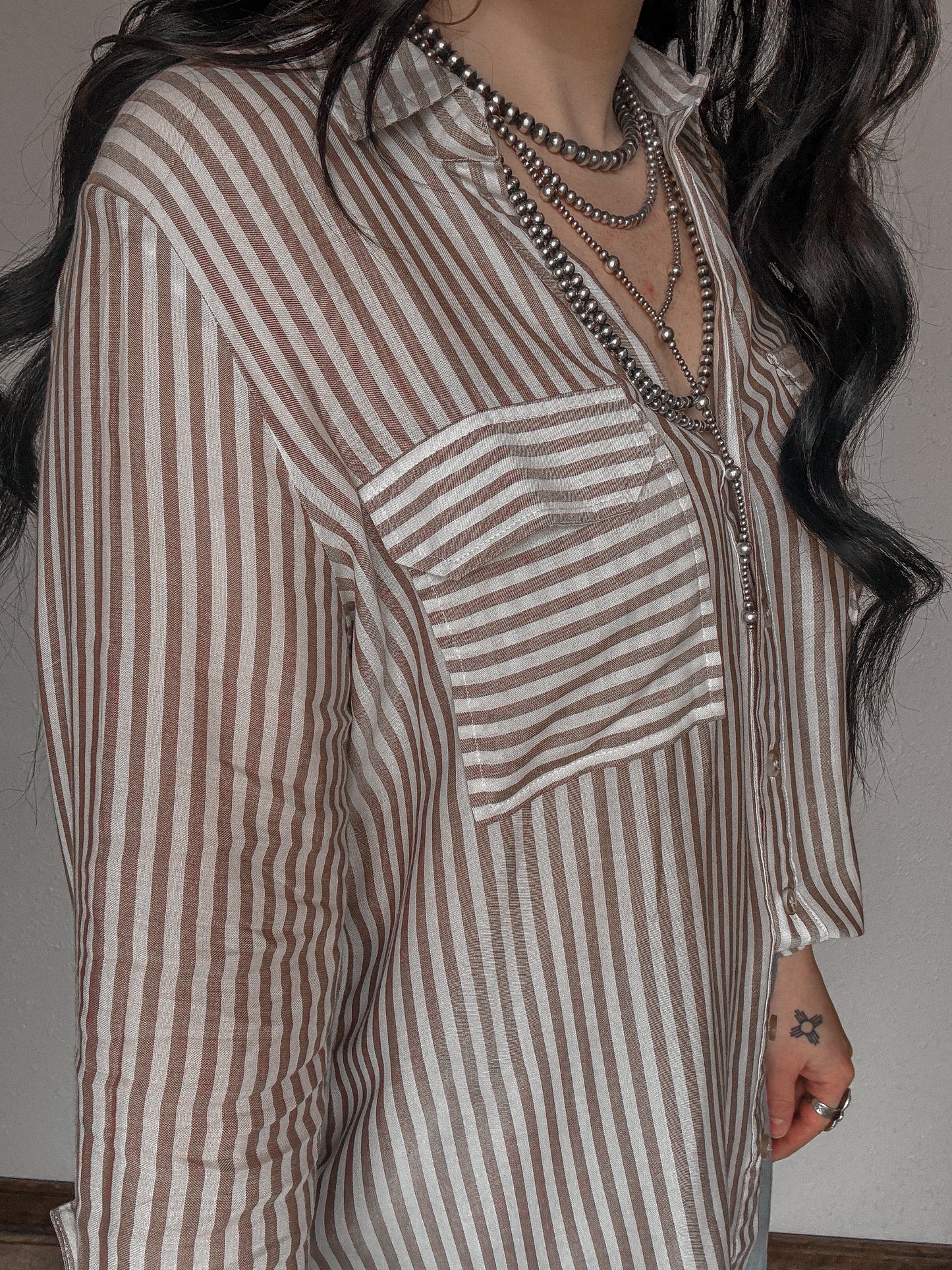 The Mesa Button Up *Brown