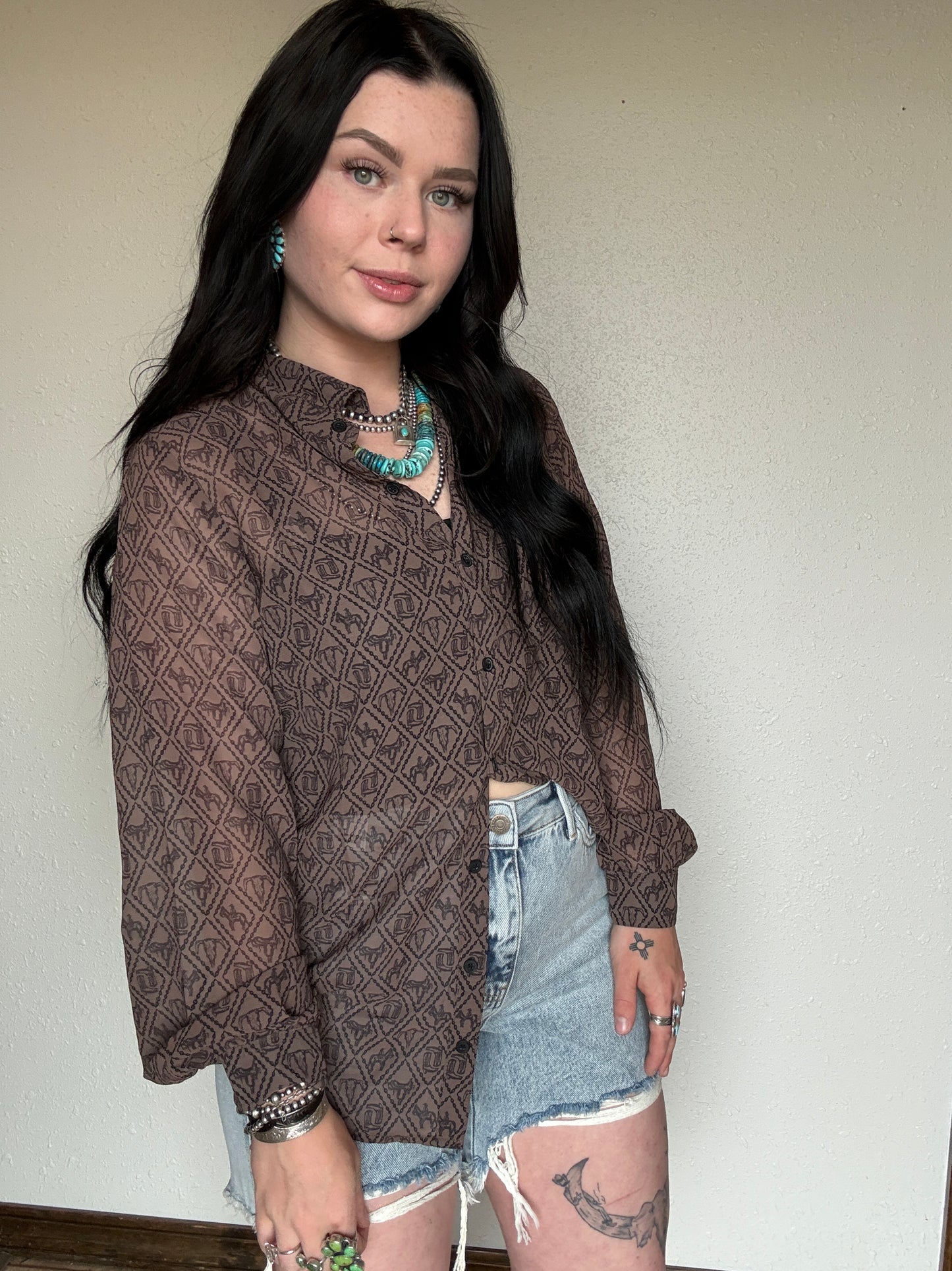 Badlands Mesh Blouse