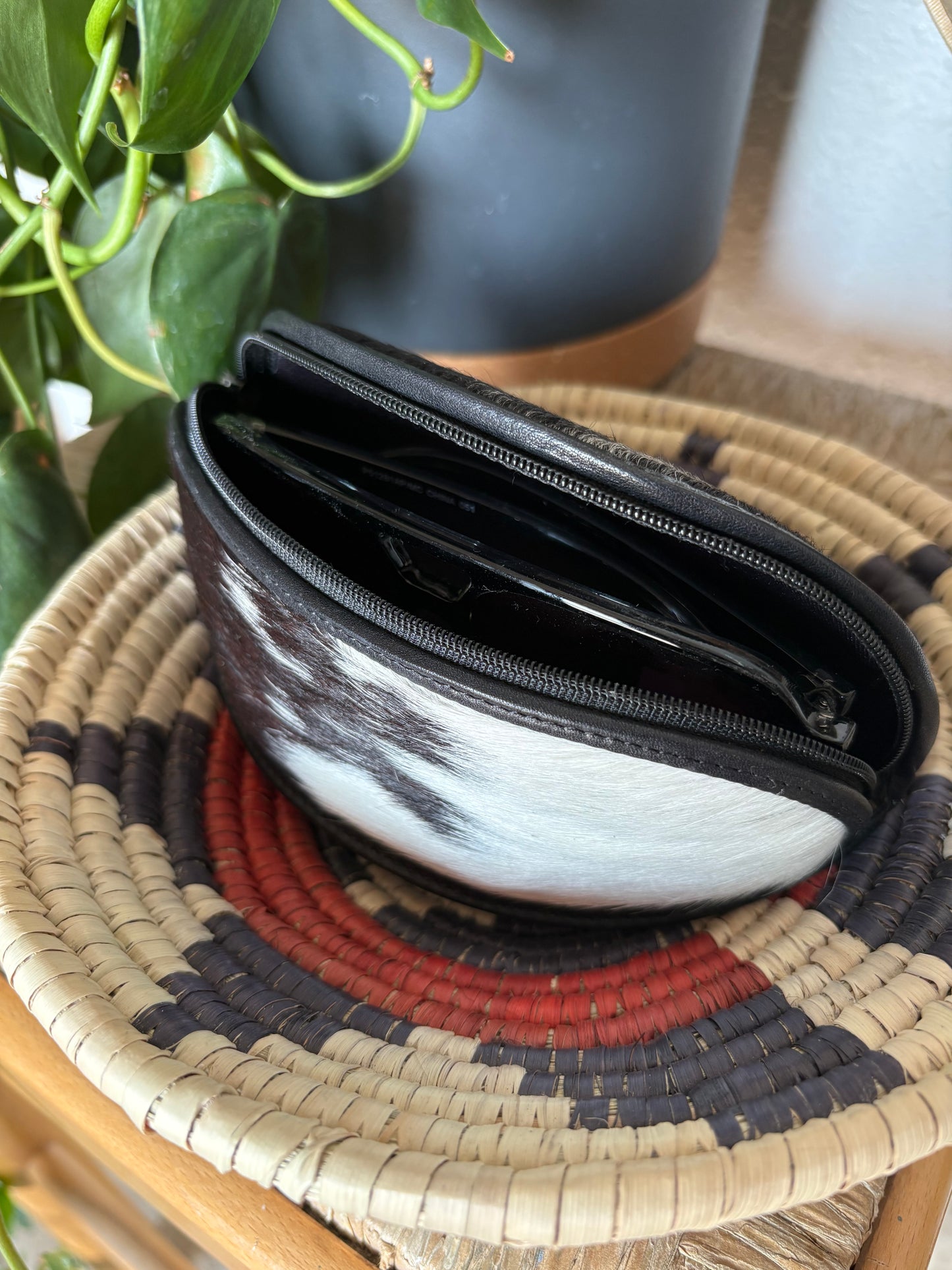 Cowhide Sunglasses Case