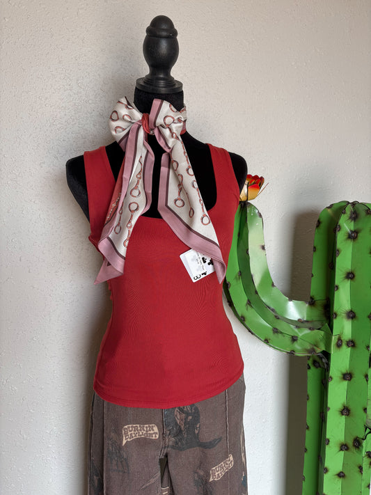 Butter Soft Basic Tank *Red Pony