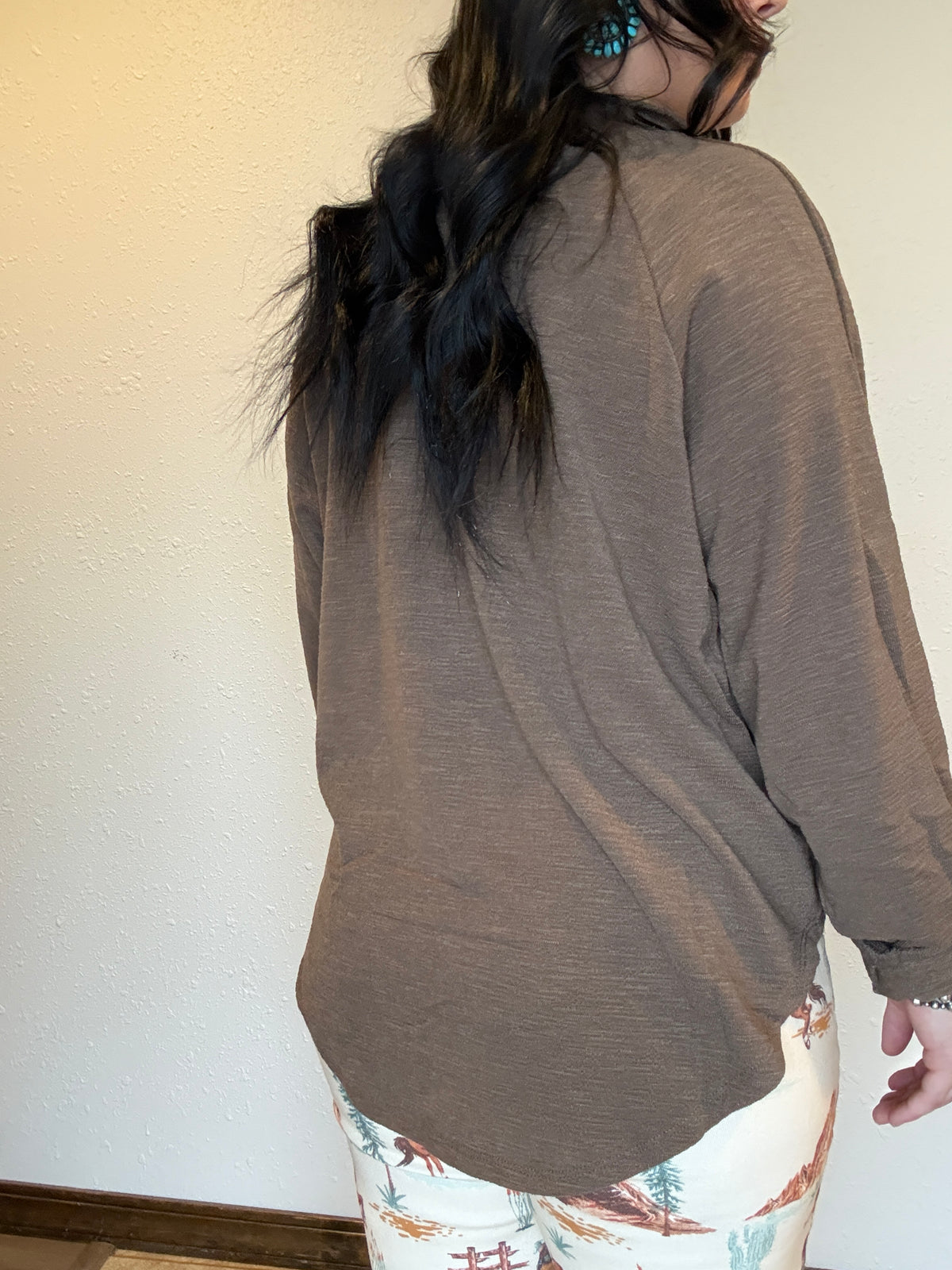 The Shilo Collared High Low Top