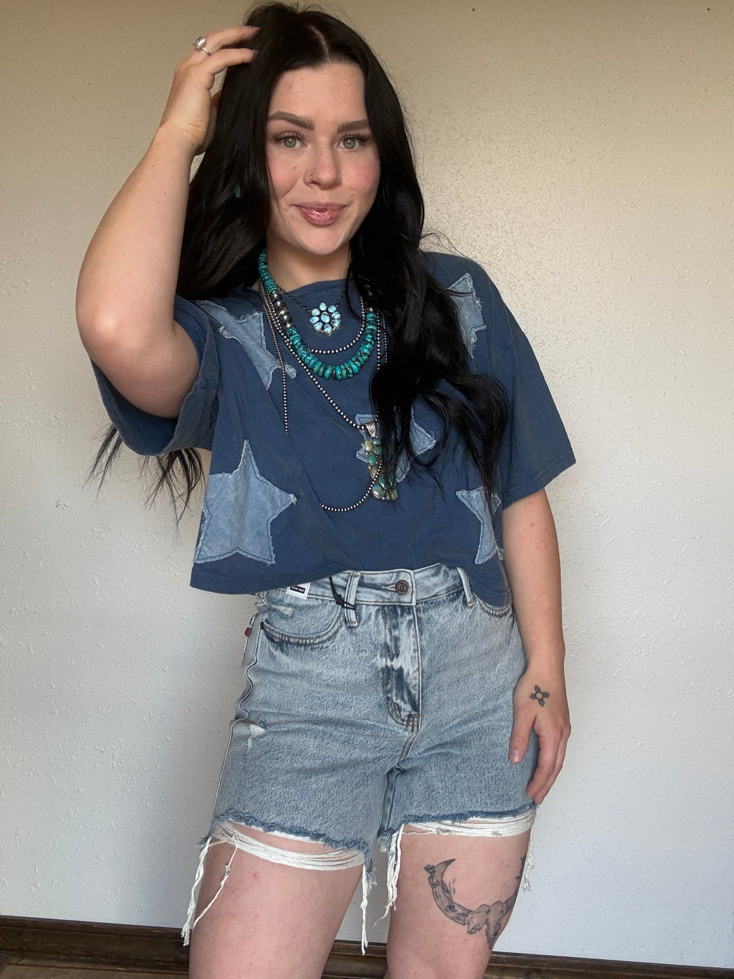Oh My Stars Tee *Navy