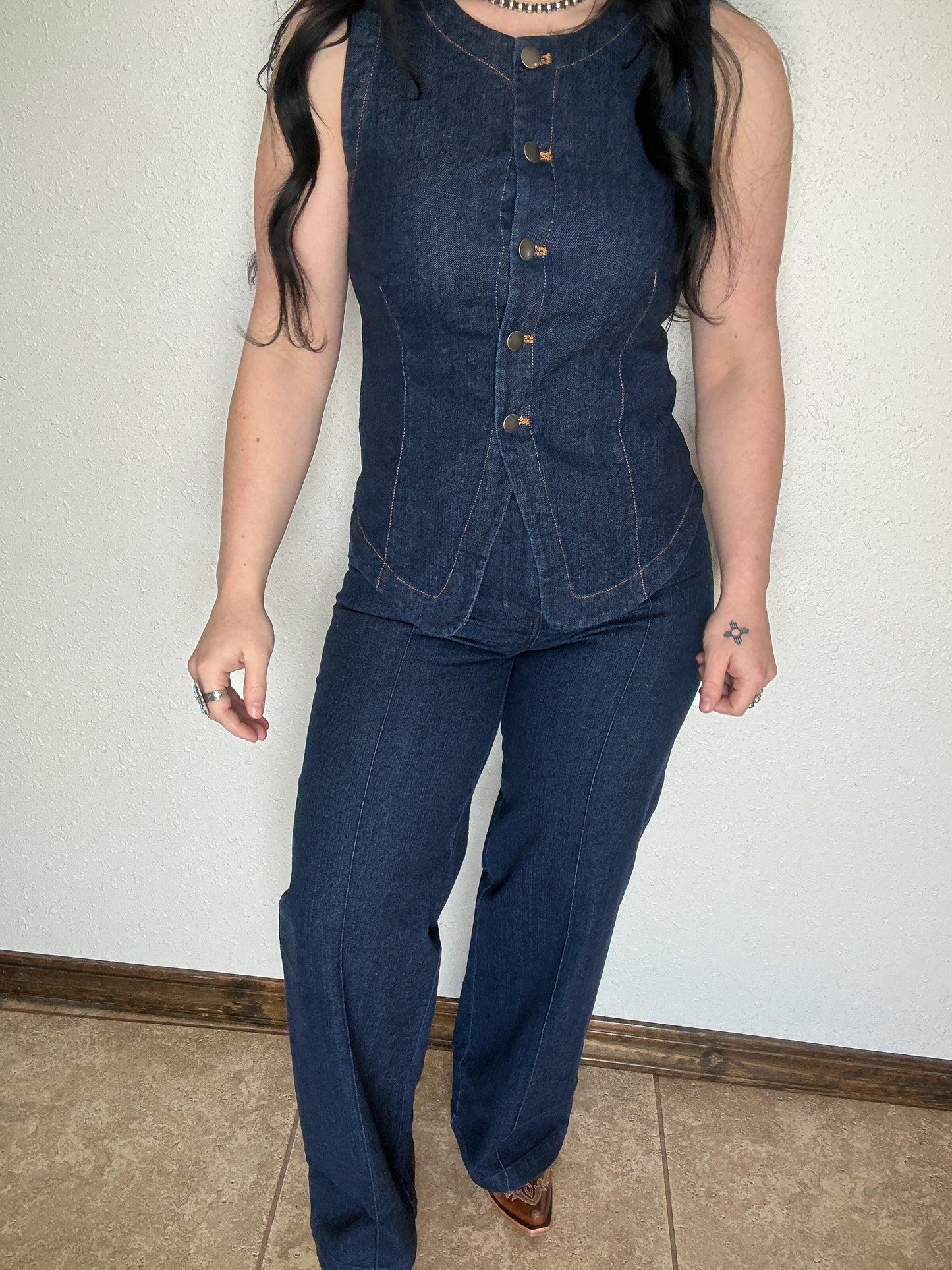 The Tucson Denim *Vest