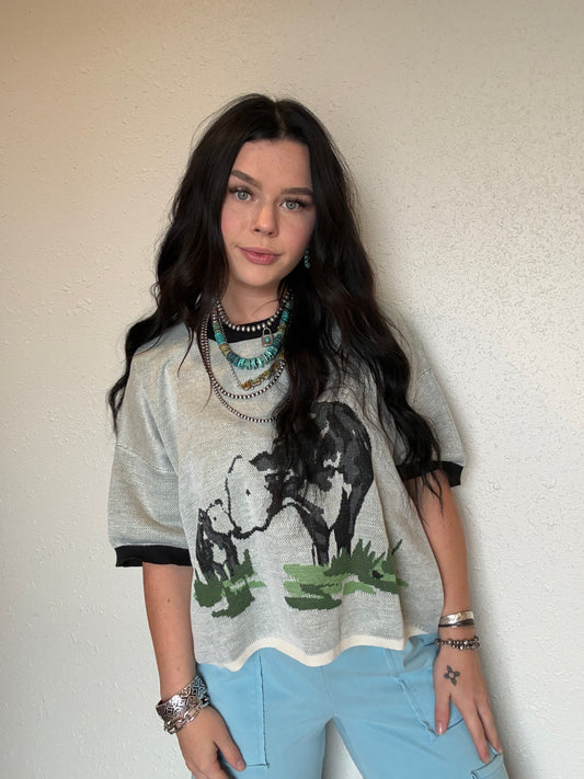 Ranch Made Sweater Tee