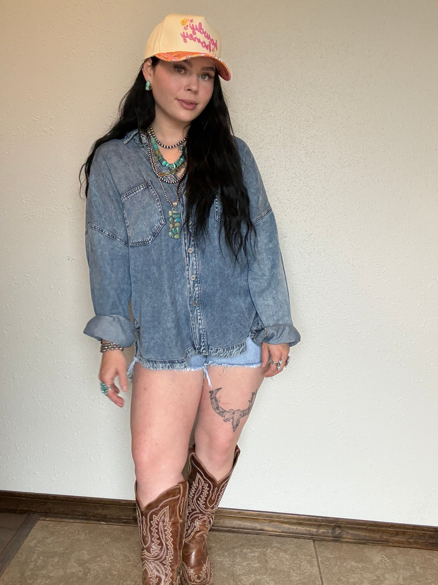The Roper Denim Top