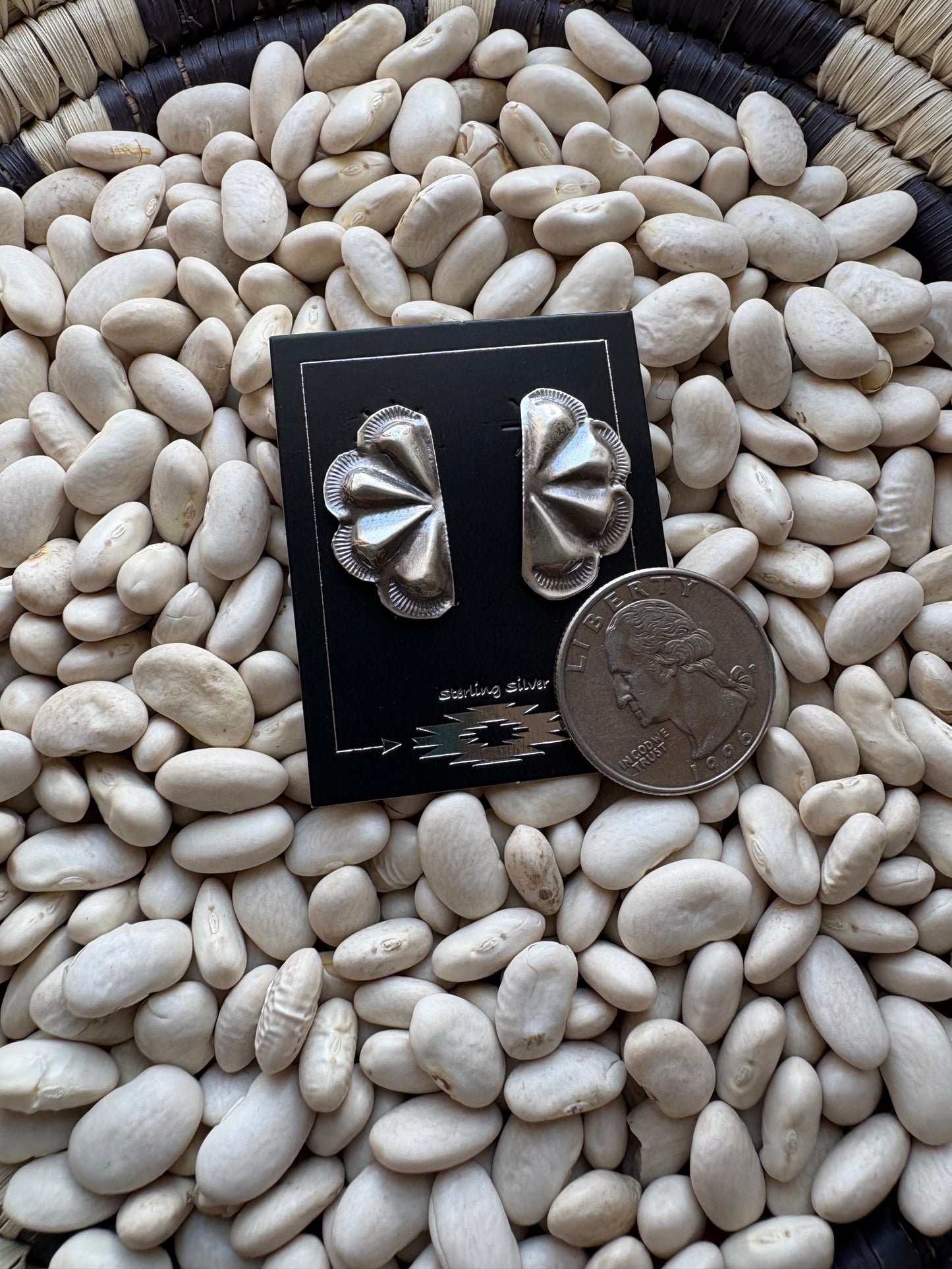 Joan Begay Silver Mini Half Clusters