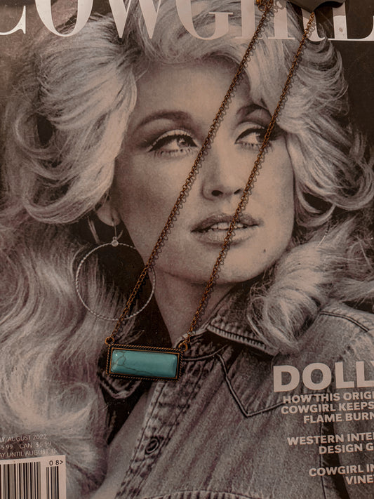 Everyday Bar Necklace *Copper