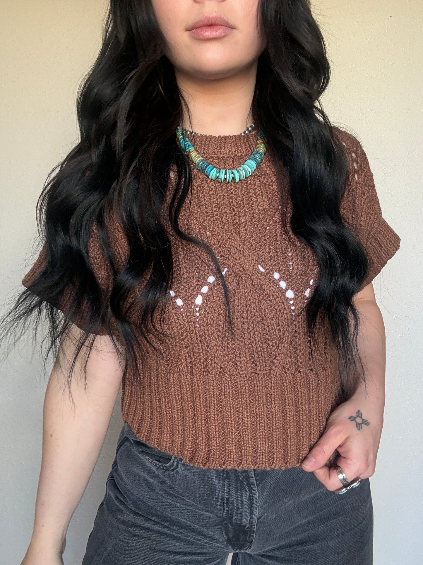The Missy Crochet Top *Chocolate