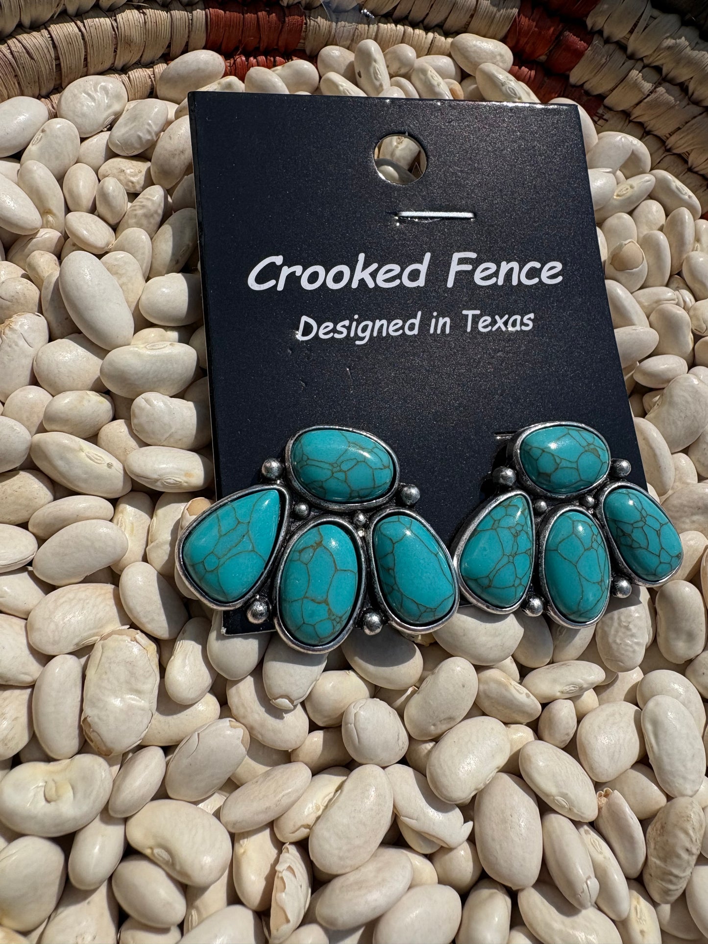 Cluster Studs *Turquoise