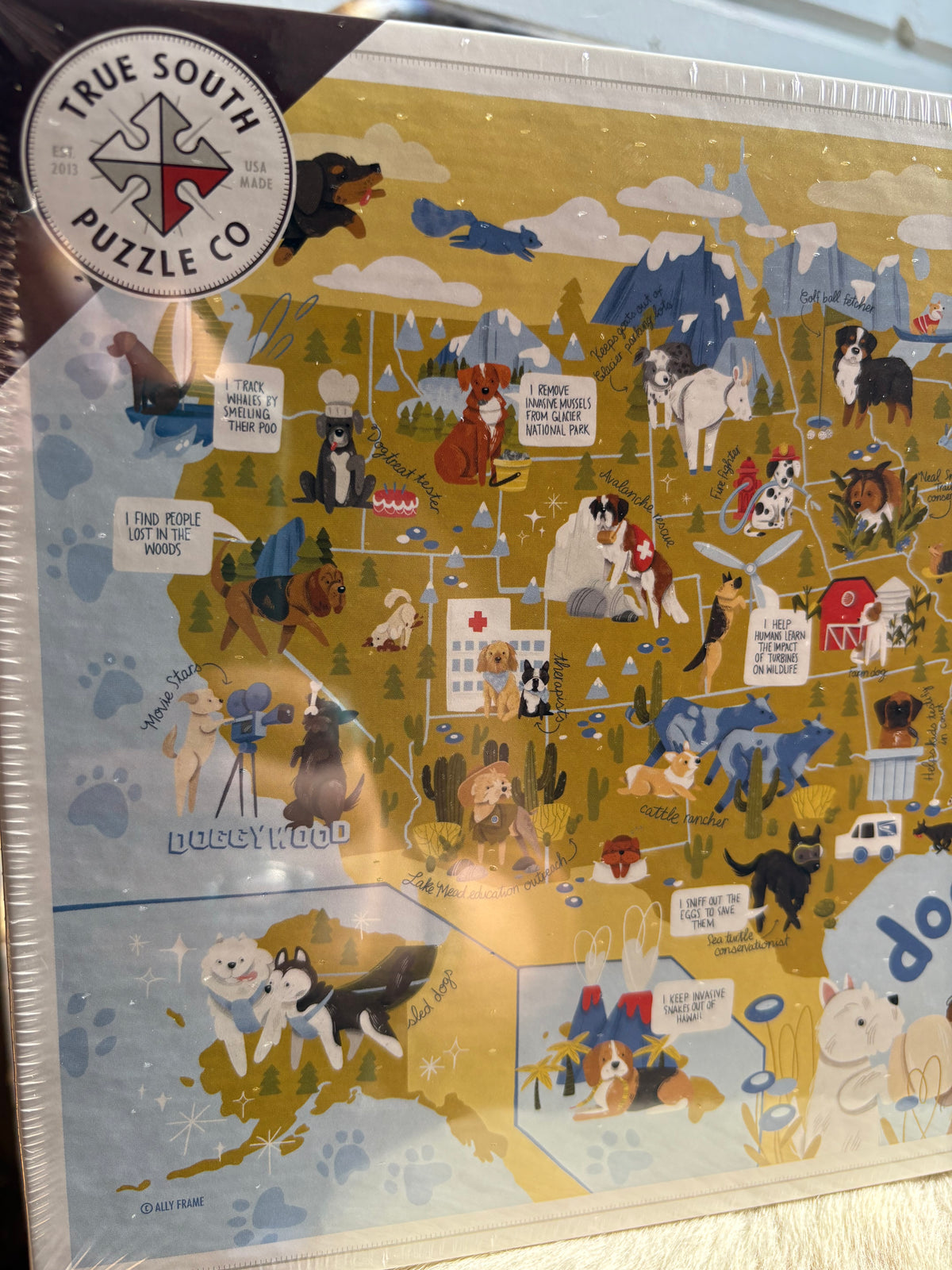 Dogs At Work 500 Piece Puzzle