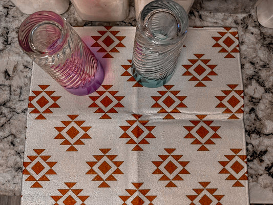 Aztec Dish Drying Mat