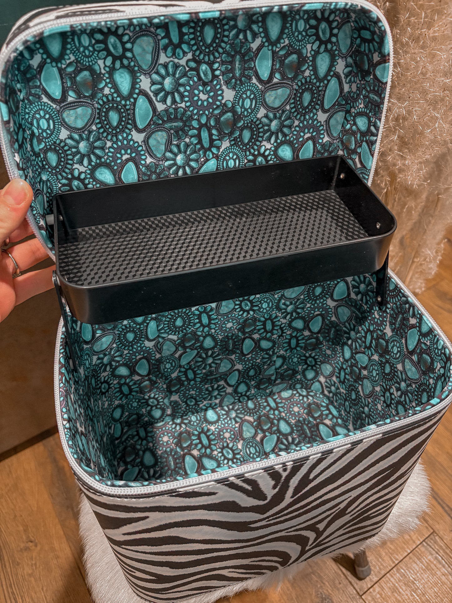 The Zebra Girl Travel Case