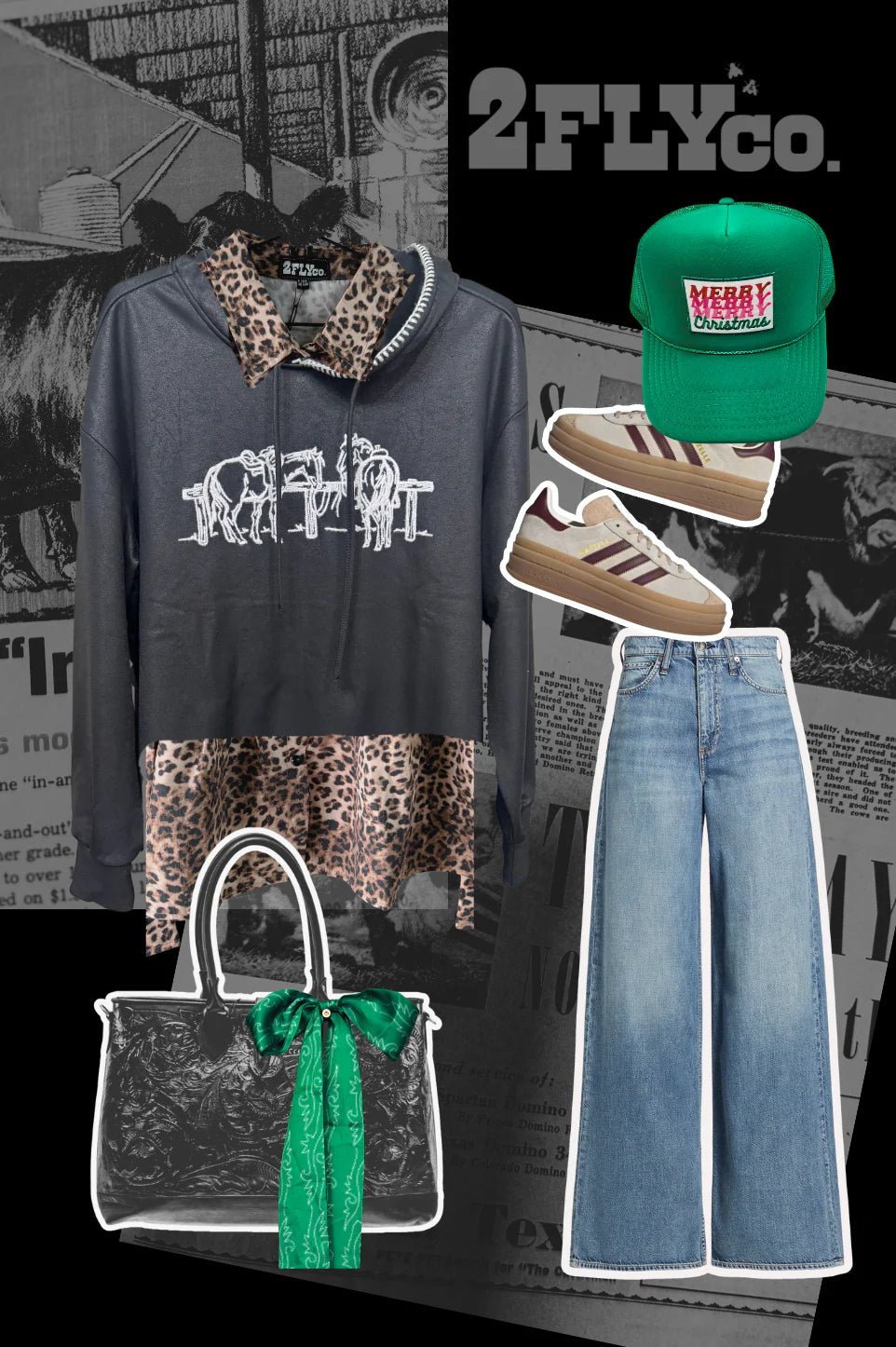 Leather Butts Hoodie