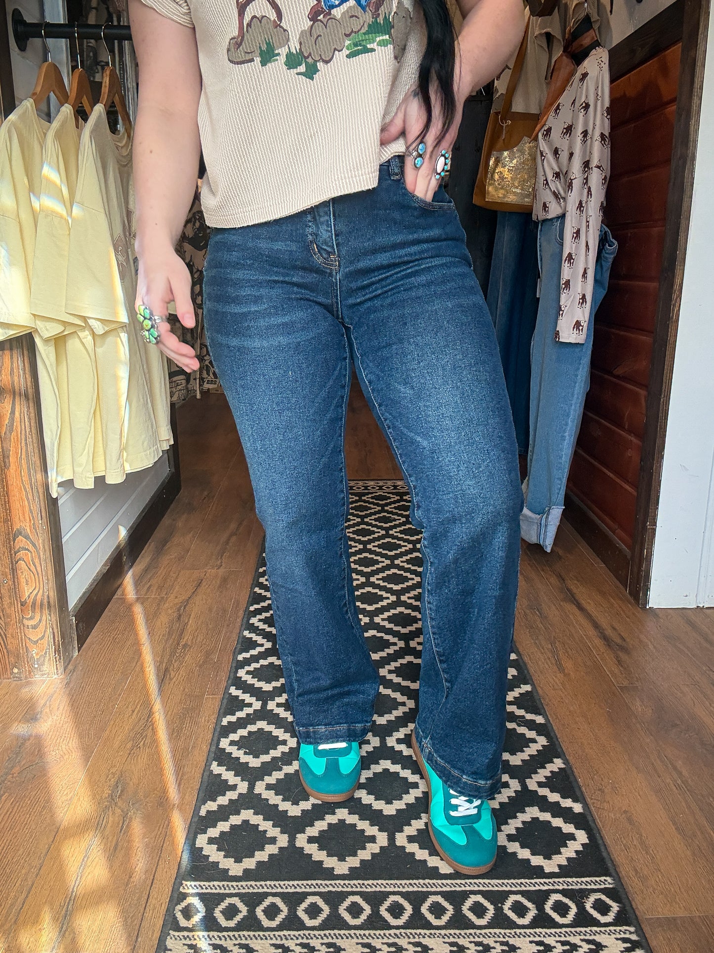 The Stanton Dark Wash Denim